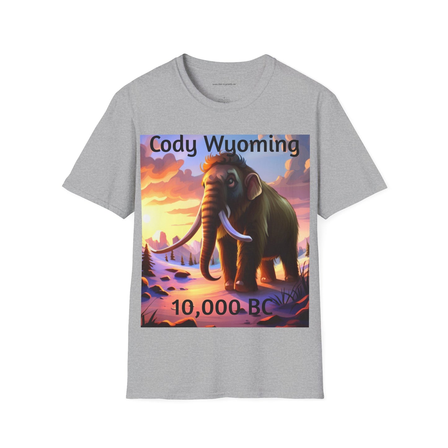 Unisex Softstyle T-Shirt - Cody Mammoth