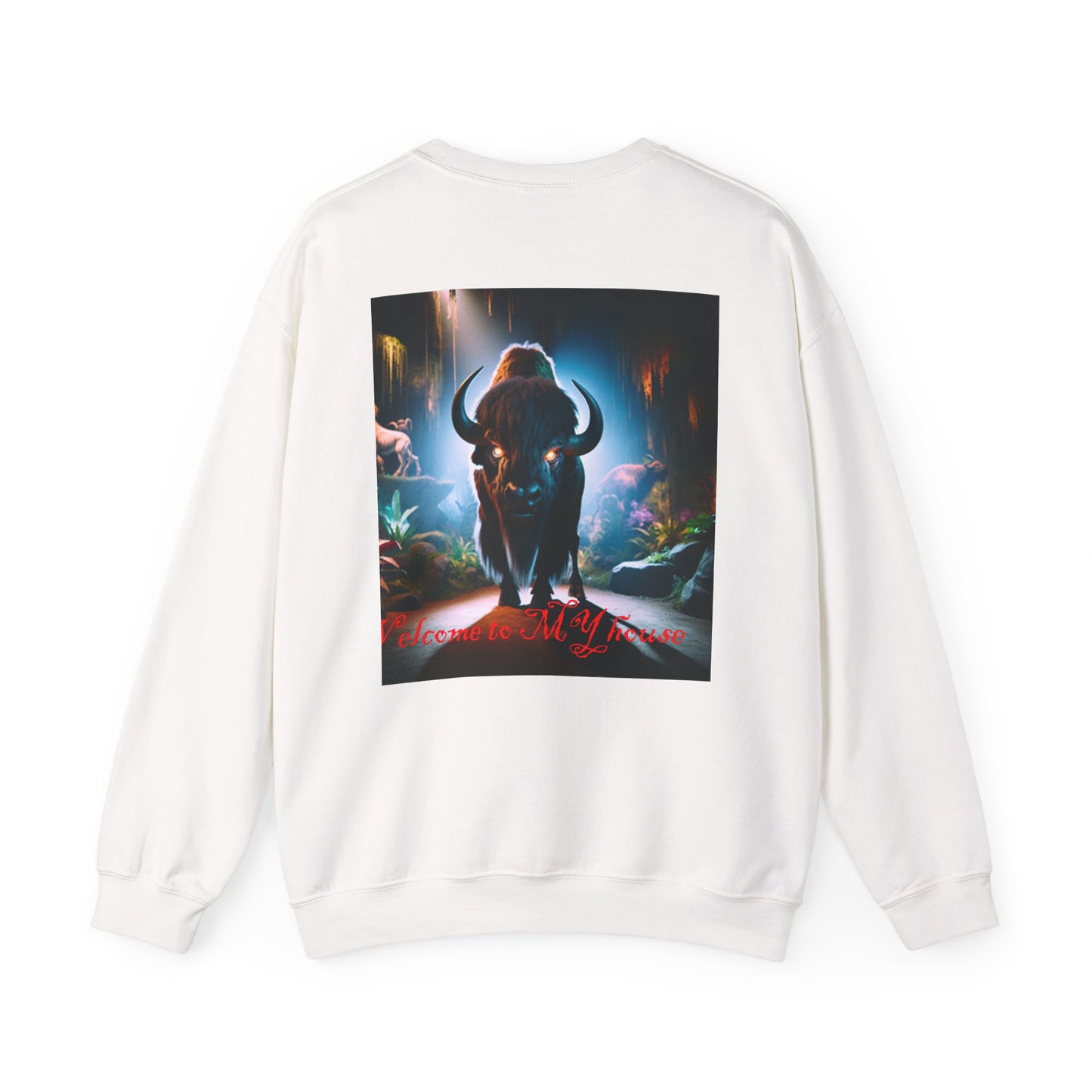 American Patriot Crewneck Sweatshirt - Unisex Heavy Blend™ - My House