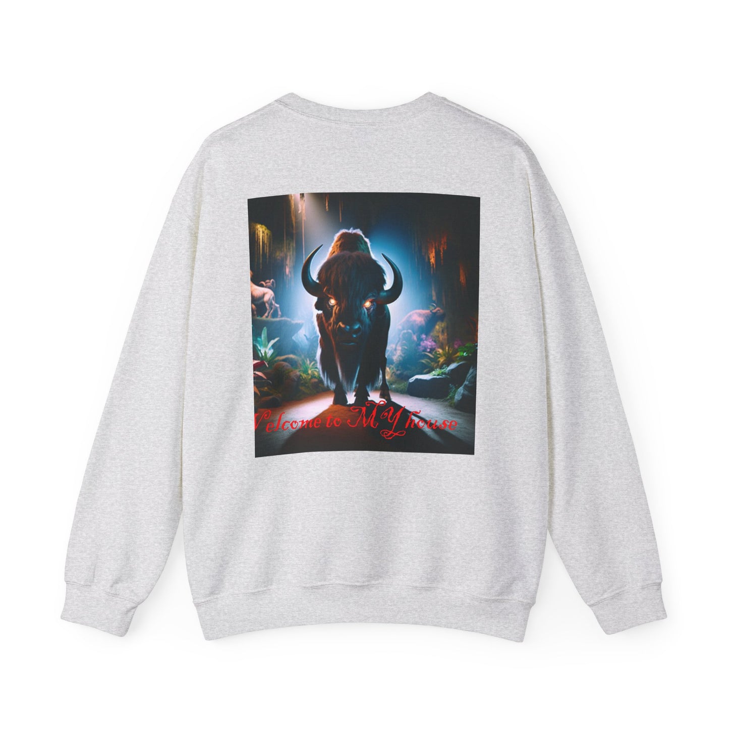 American Patriot Crewneck Sweatshirt - Unisex Heavy Blend™ - My House