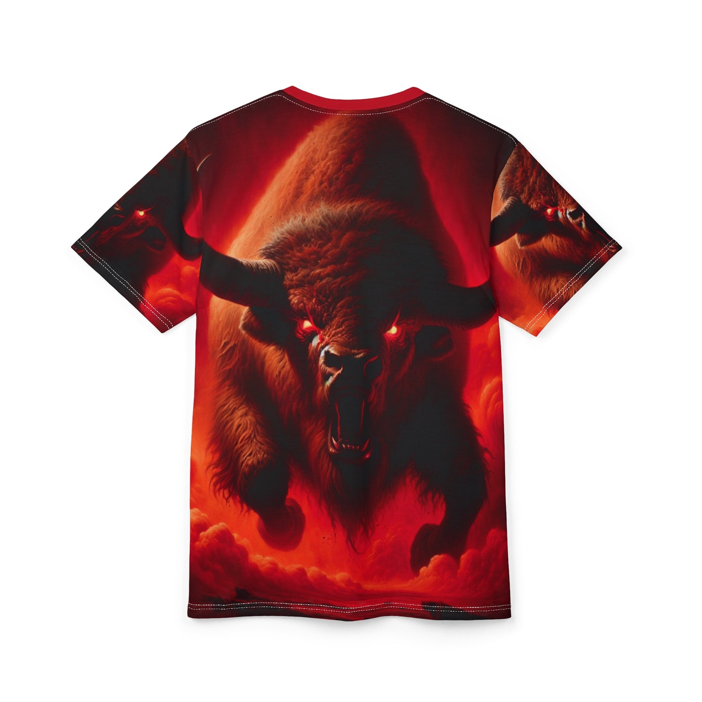 Unisex Cut & Sew Tee (AOP) - I Told you not to touch