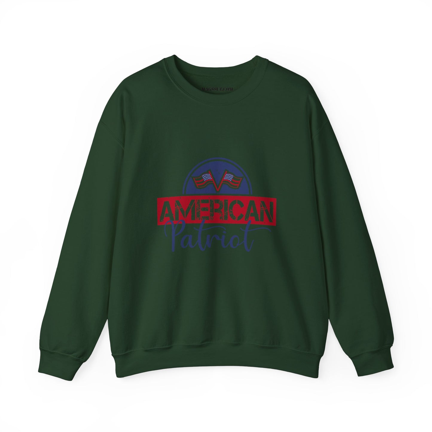 American Patriot Crewneck Sweatshirt - Unisex Heavy Blend™ - My House