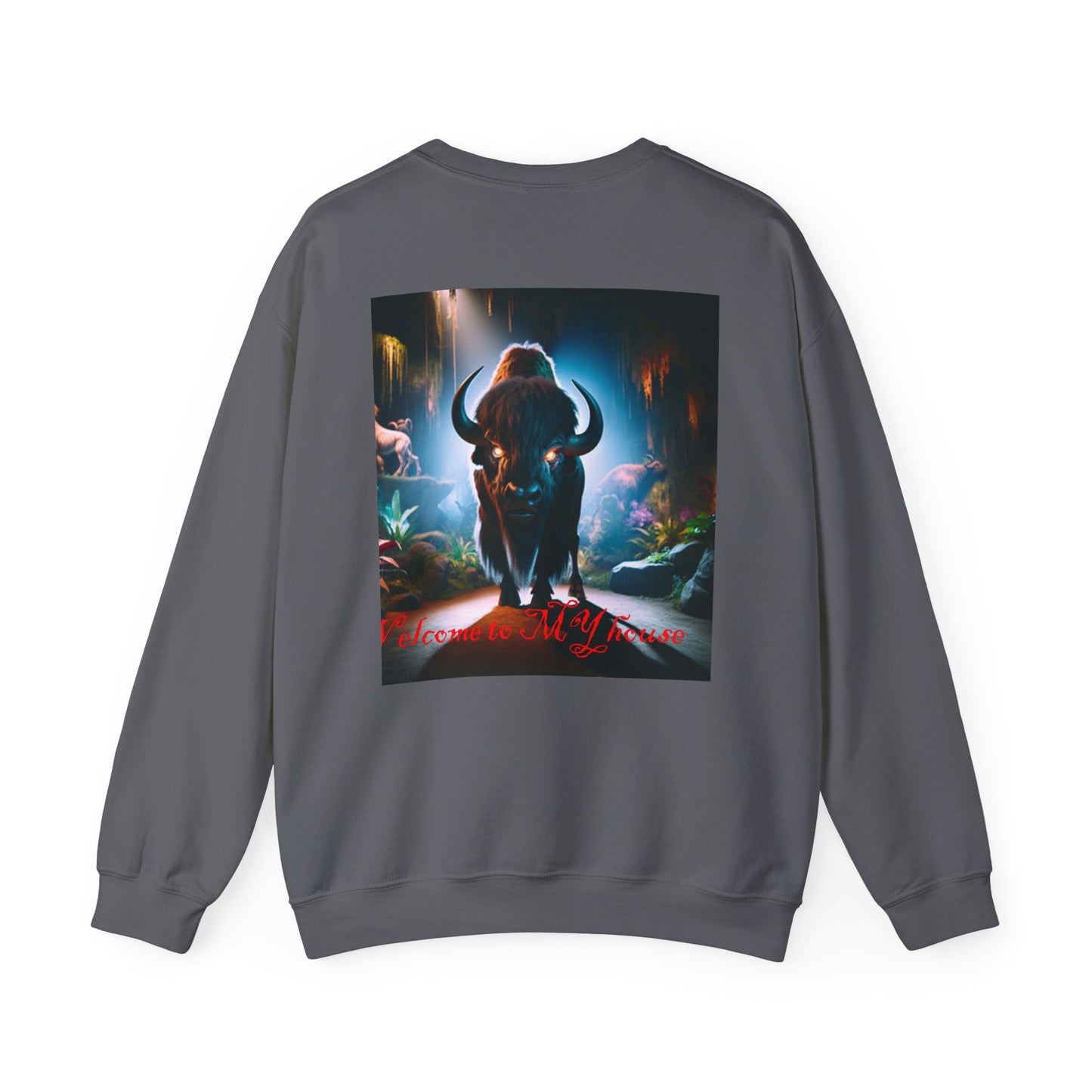American Patriot Crewneck Sweatshirt - Unisex Heavy Blend™ - My House