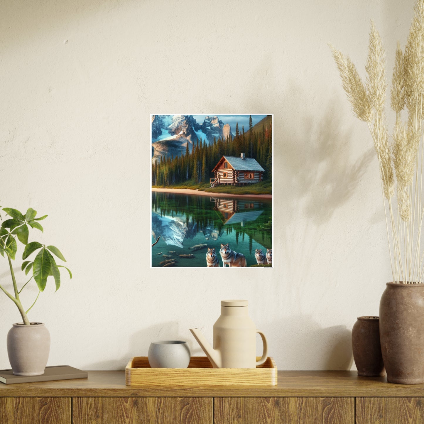 Photo Art Paper Posters - Wolves Welcome