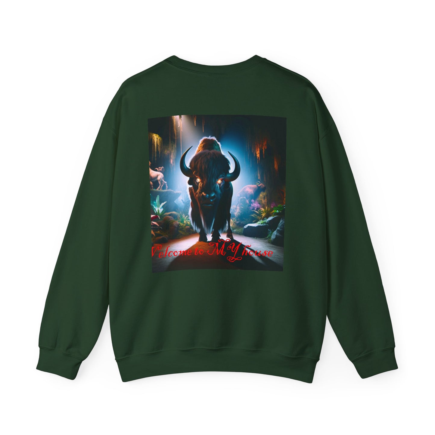 American Patriot Crewneck Sweatshirt - Unisex Heavy Blend™ - My House