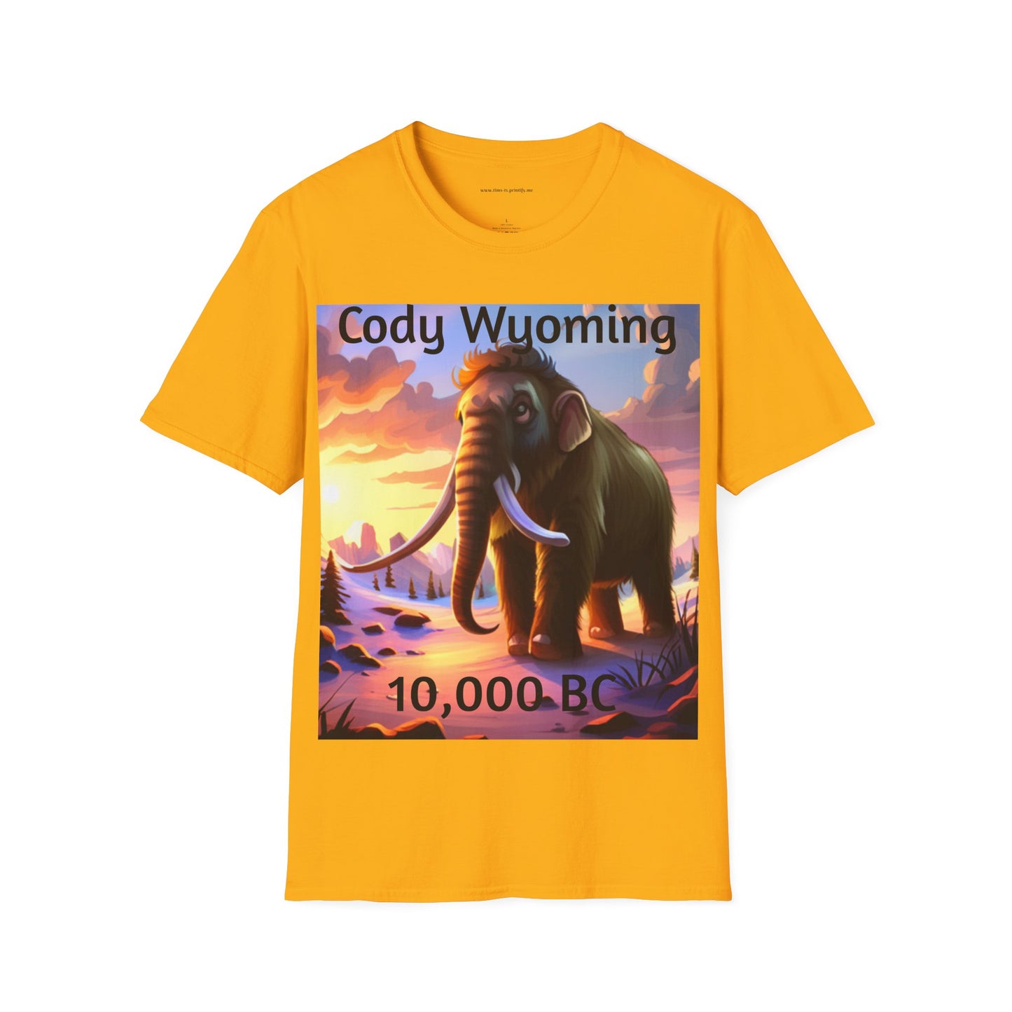 Unisex Softstyle T-Shirt - Cody Mammoth