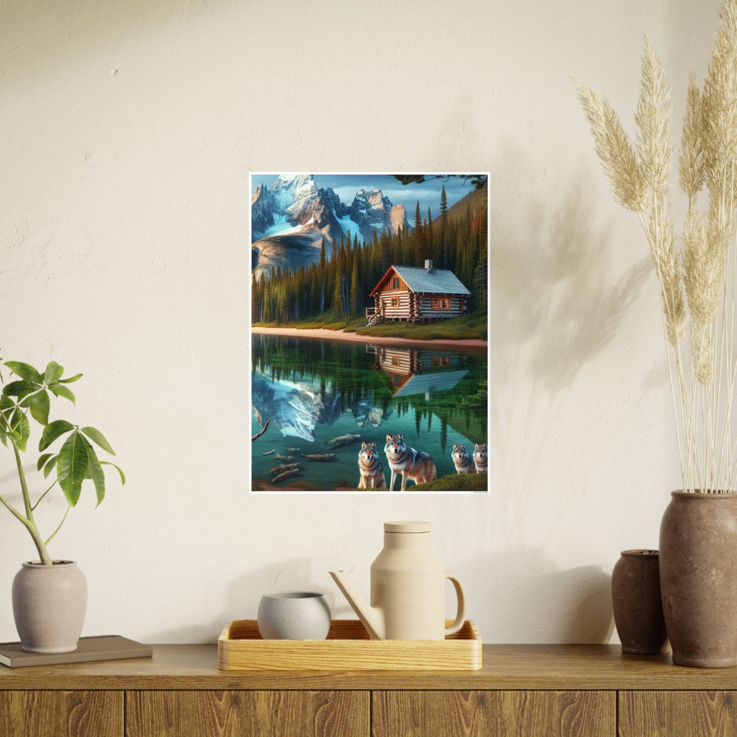 Photo Art Paper Posters - Wolves Welcome