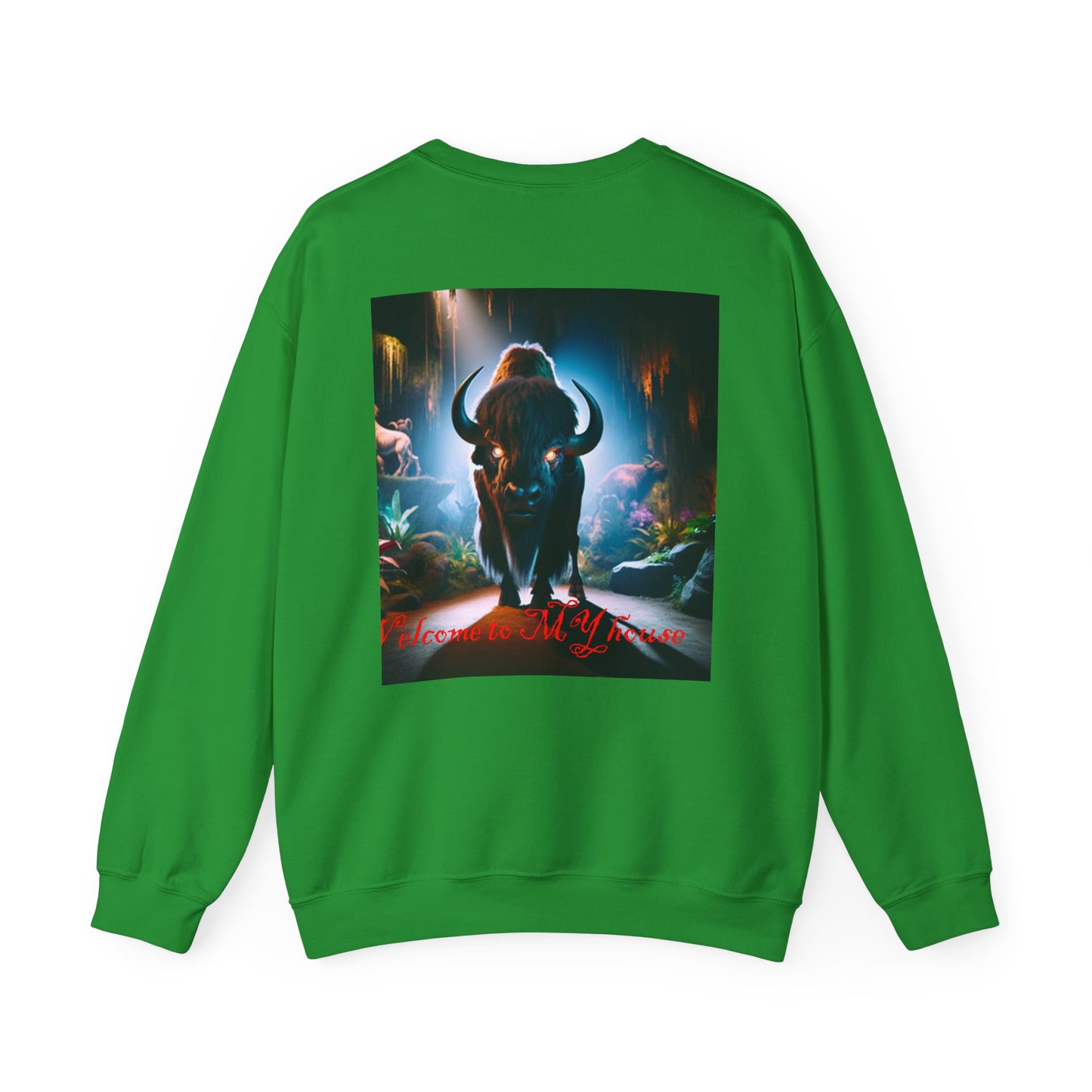 American Patriot Crewneck Sweatshirt - Unisex Heavy Blend™ - My House
