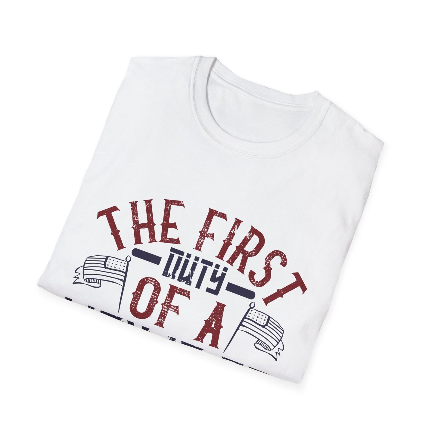 Unisex Softstyle T-Shirt - Think