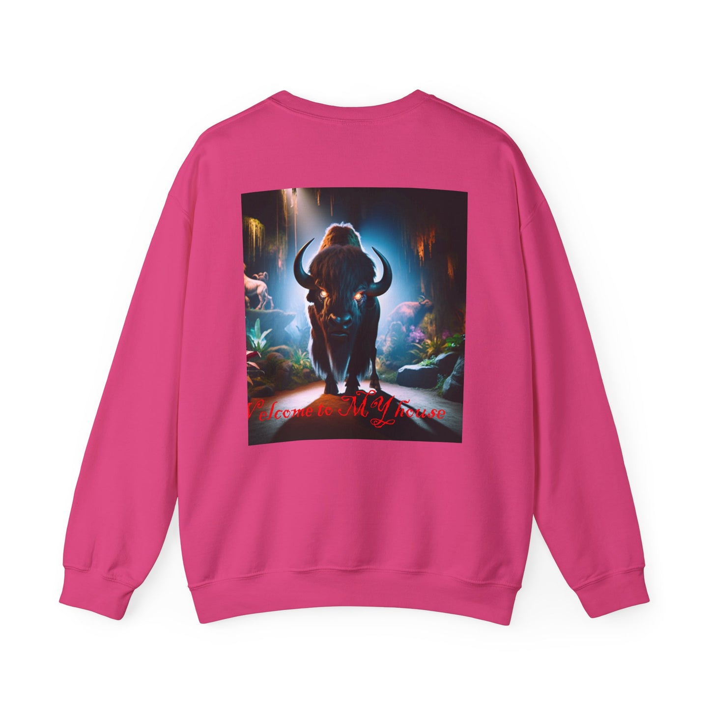 American Patriot Crewneck Sweatshirt - Unisex Heavy Blend™ - My House