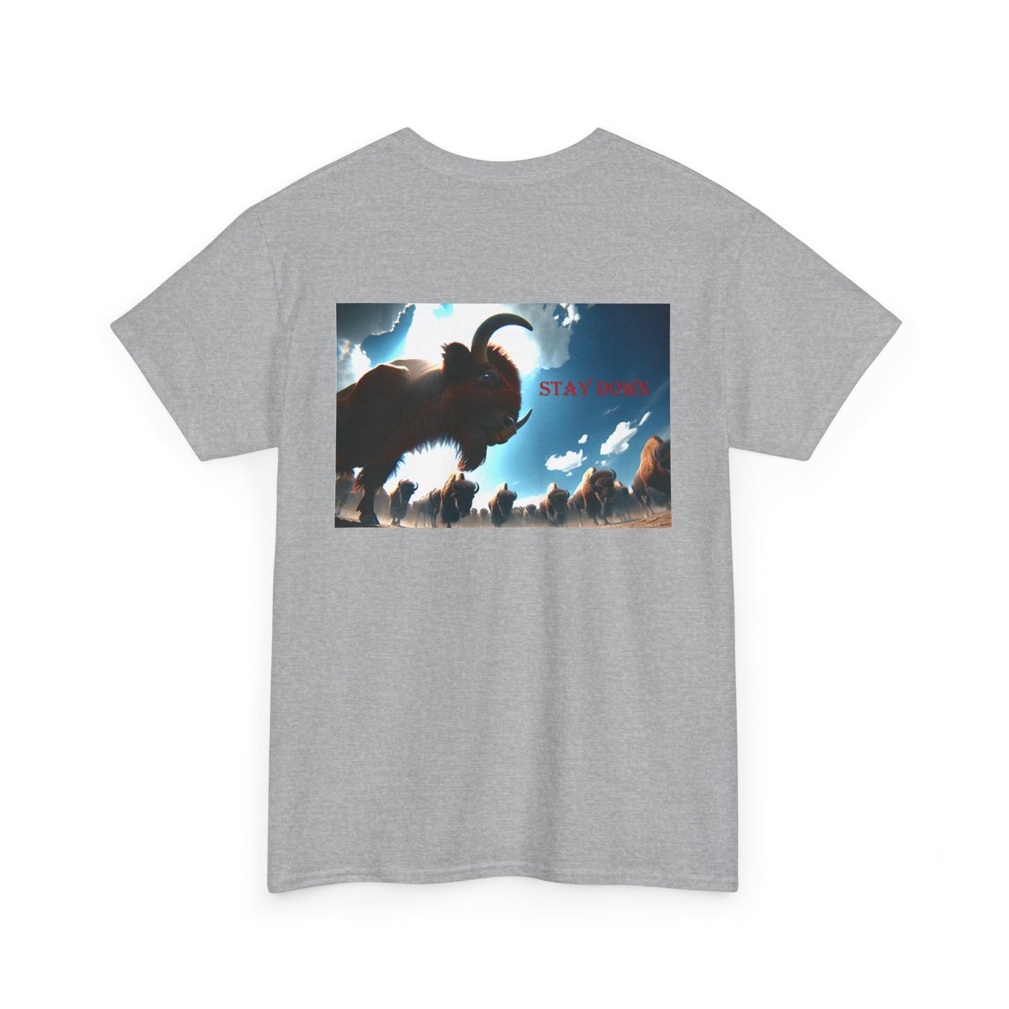 Unisex Heavy Cotton Tee - 'Welcome to MY House" Buff