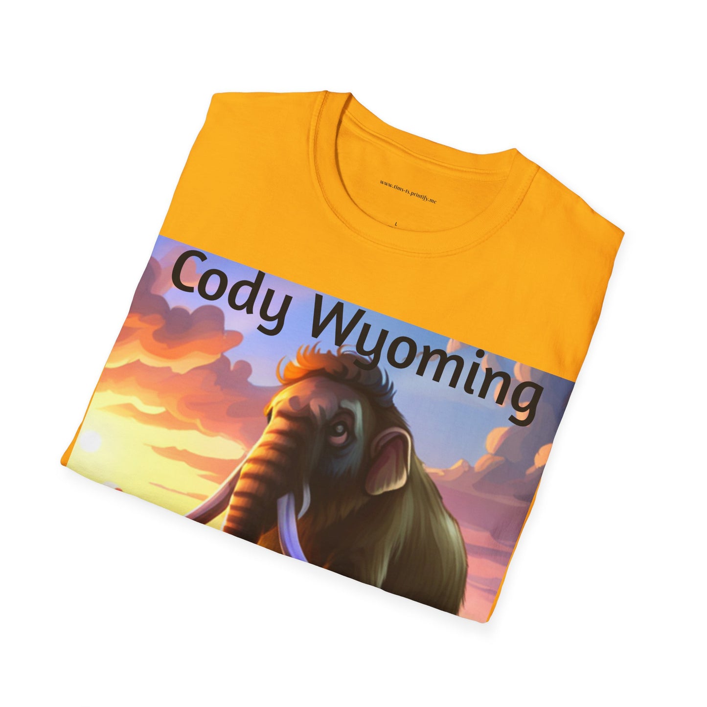 Unisex Softstyle T-Shirt - Cody Mammoth