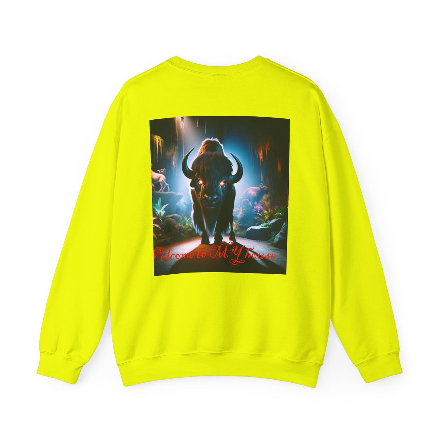 American Patriot Crewneck Sweatshirt - Unisex Heavy Blend™ - My House