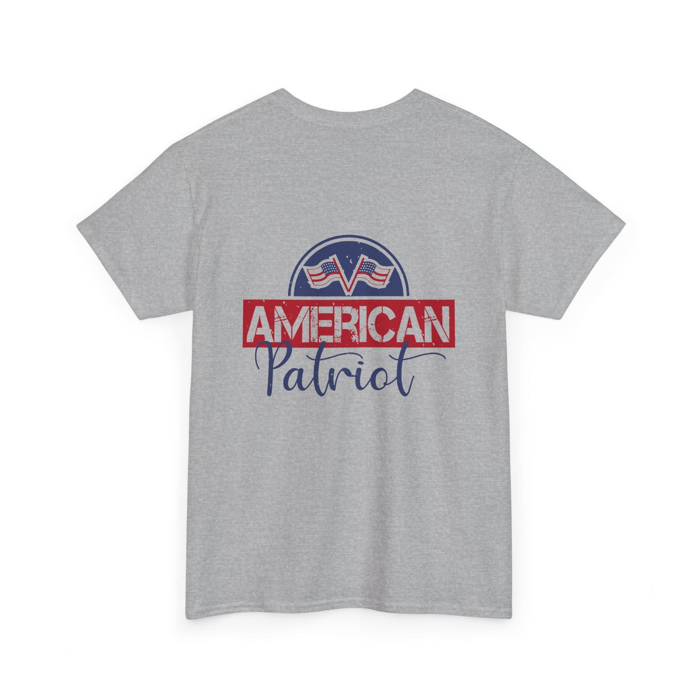 Unisex Heavy Cotton Tee - American Patriot Donald Trump Graphic T-Shirt