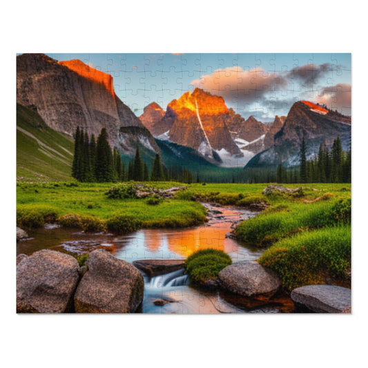 Jigsaw Puzzle (30, 110, 252, 500,1000-Piece) - Mountain Peace