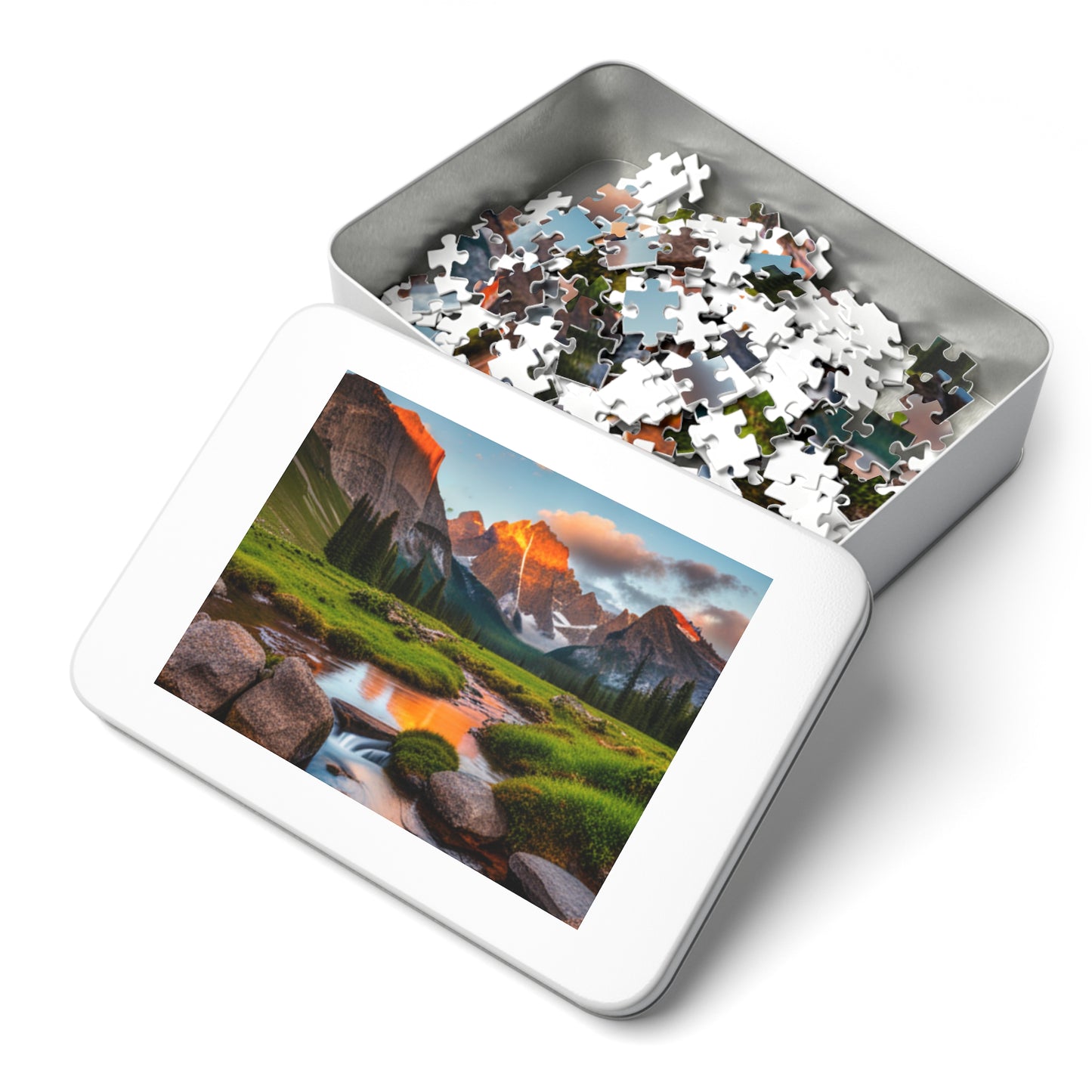 Jigsaw Puzzle (30, 110, 252, 500,1000-Piece) - Mountain Peace