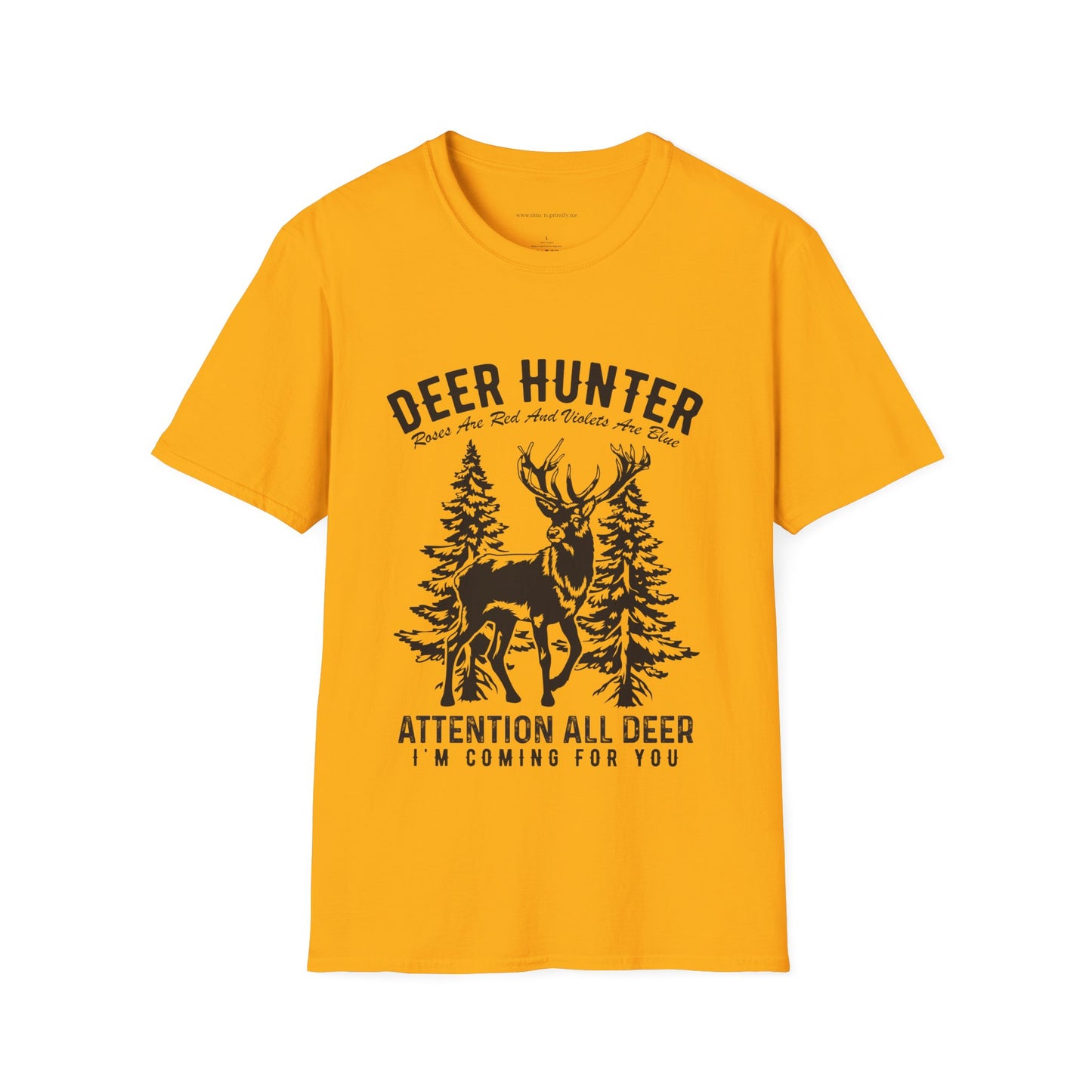 Unisex Softstyle T-Shirt - Hunter's Poem