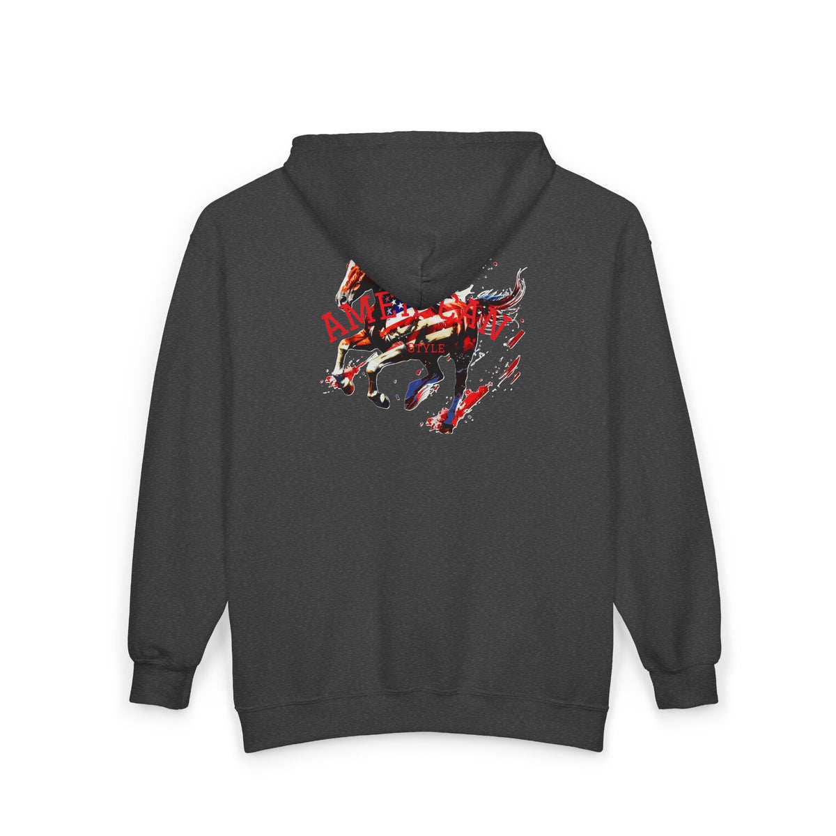 Zip Hoodie — 'Pure Peace' Graphic Full-Zip Hoodie