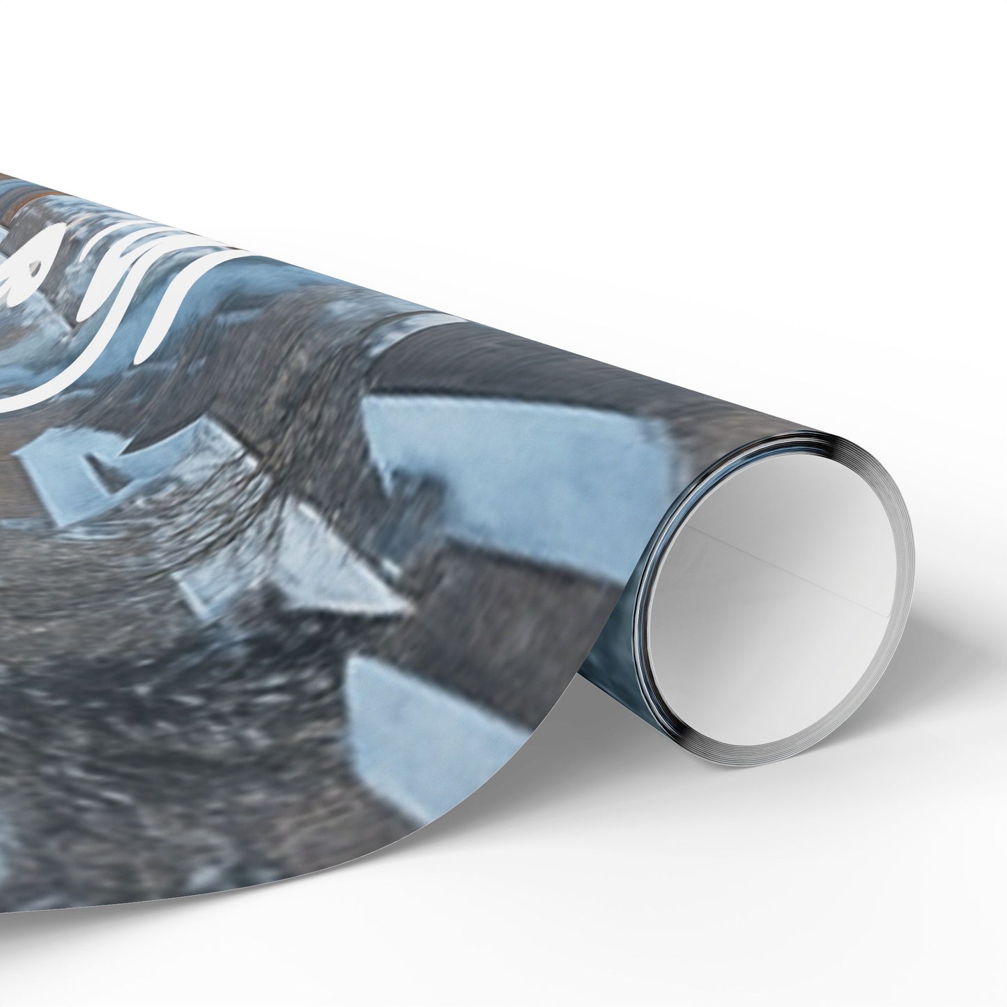 Missing Home Wrapping Paper Roll — From home Scenic Snowy Mountain town Design