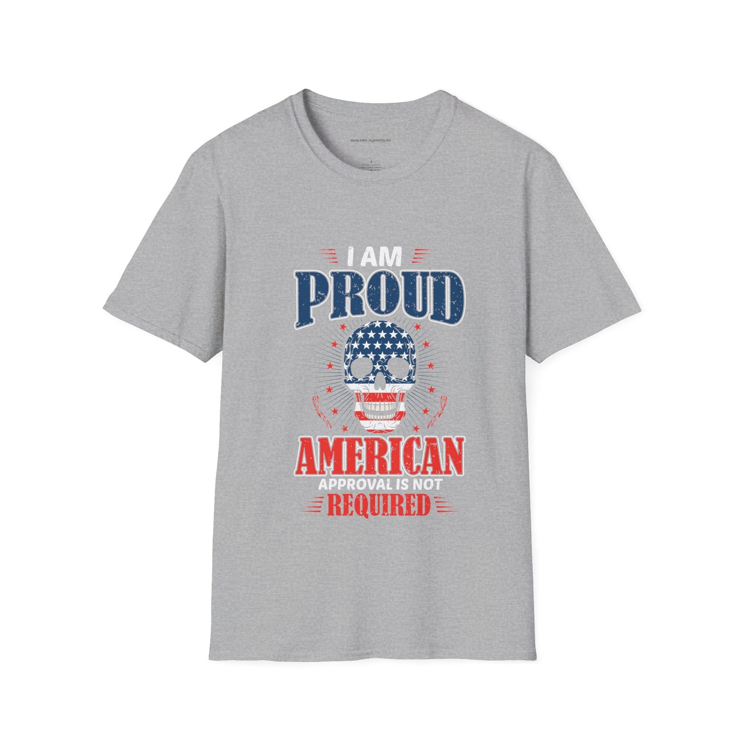 Unisex Softstyle T-Shirt - Proud American