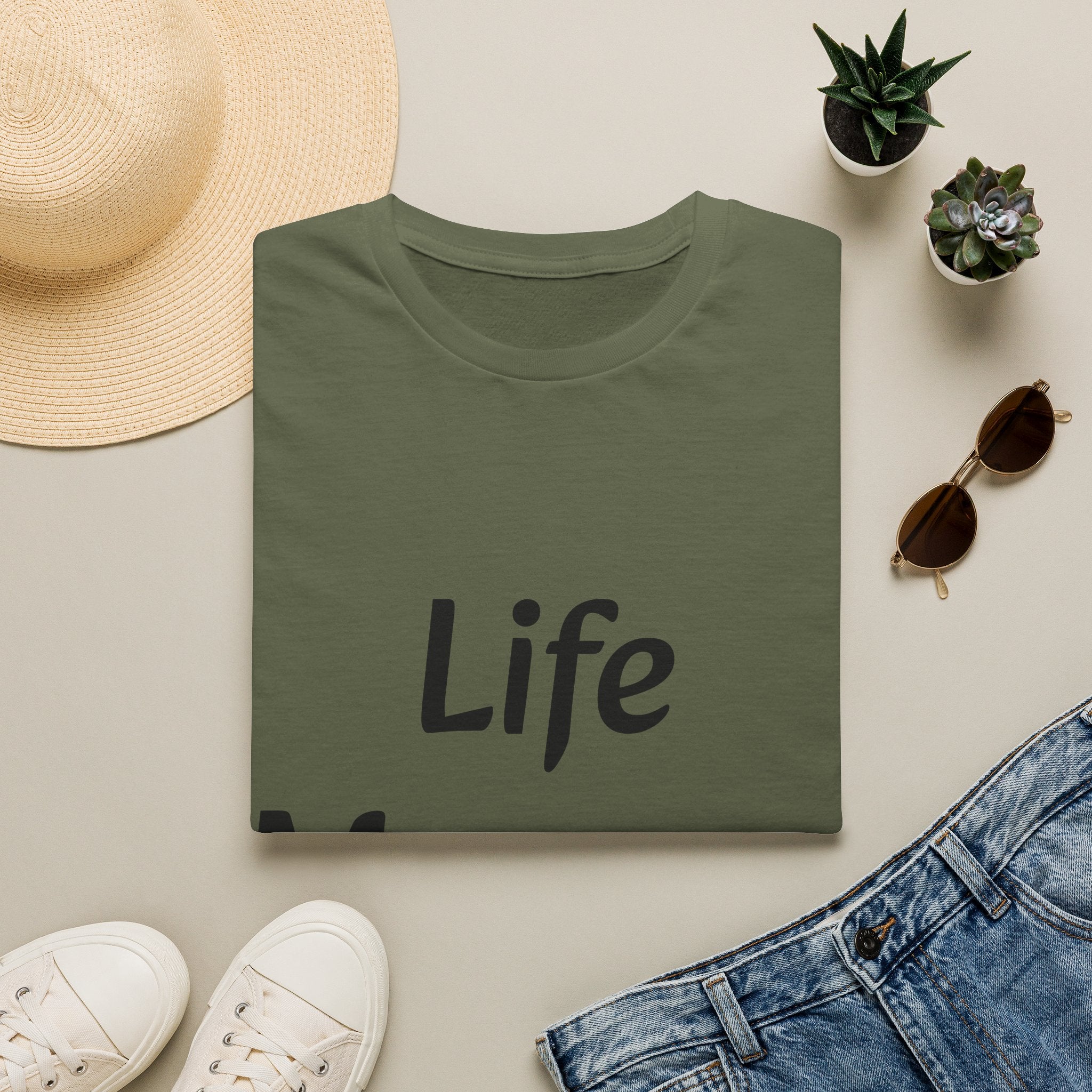 Life Matters T‑Shirt — Bold Positive Message Tee