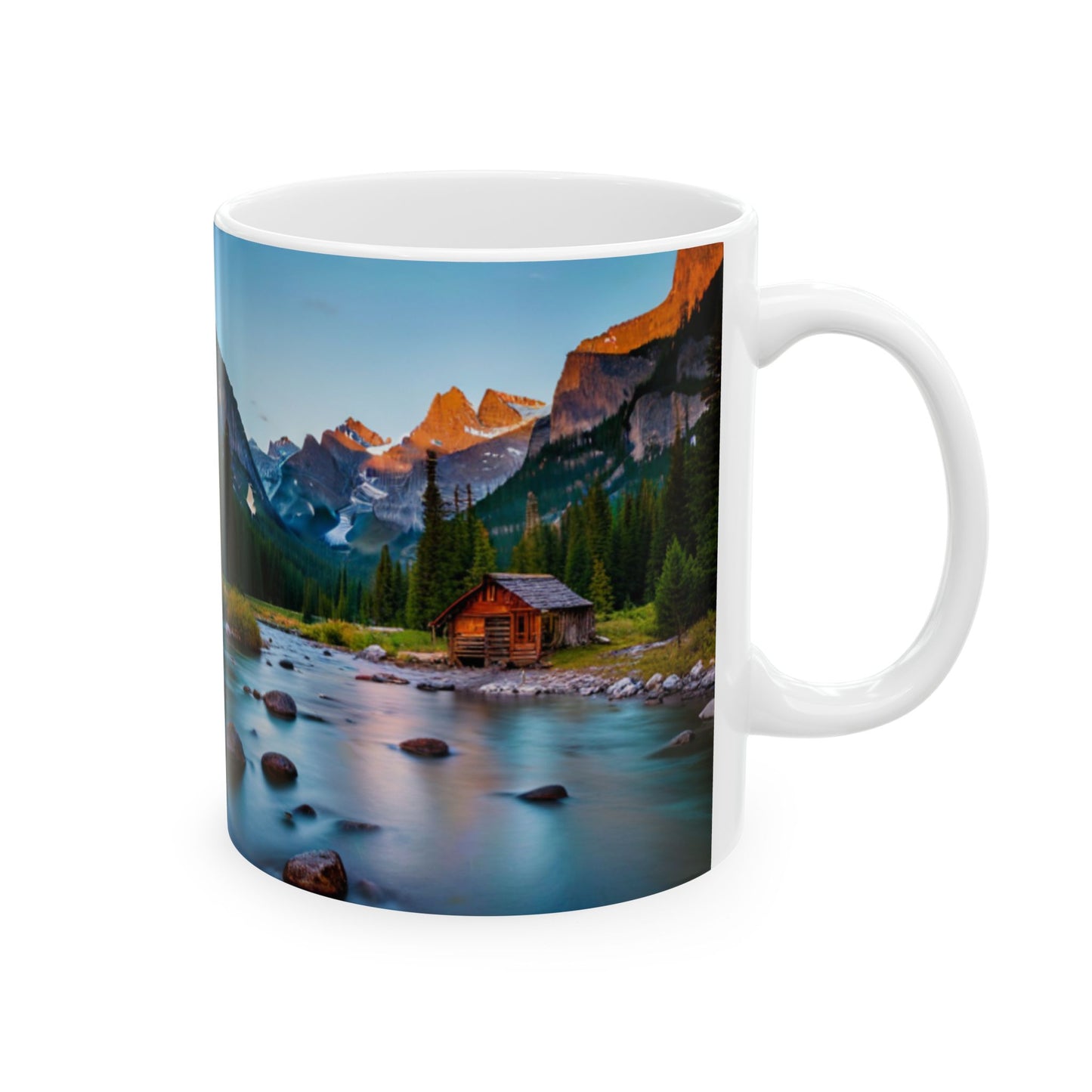 Ceramic Mug, (11oz, 15oz) - Deer hunter Home