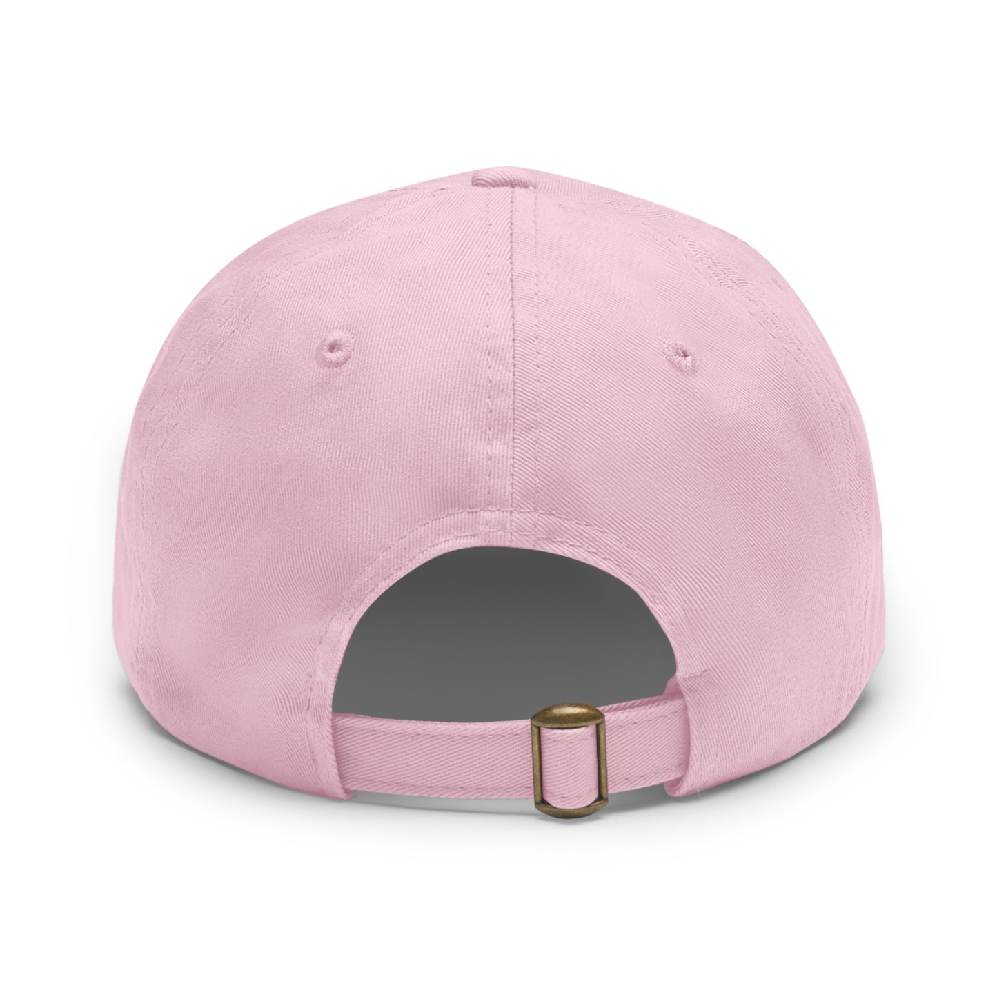 Dad Hat with Leather Patch (Rectangle) - 45-47