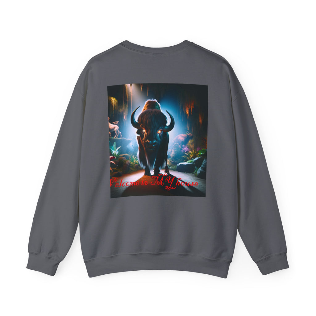 American Patriot Crewneck Sweatshirt - Unisex Heavy Blend™ - My House