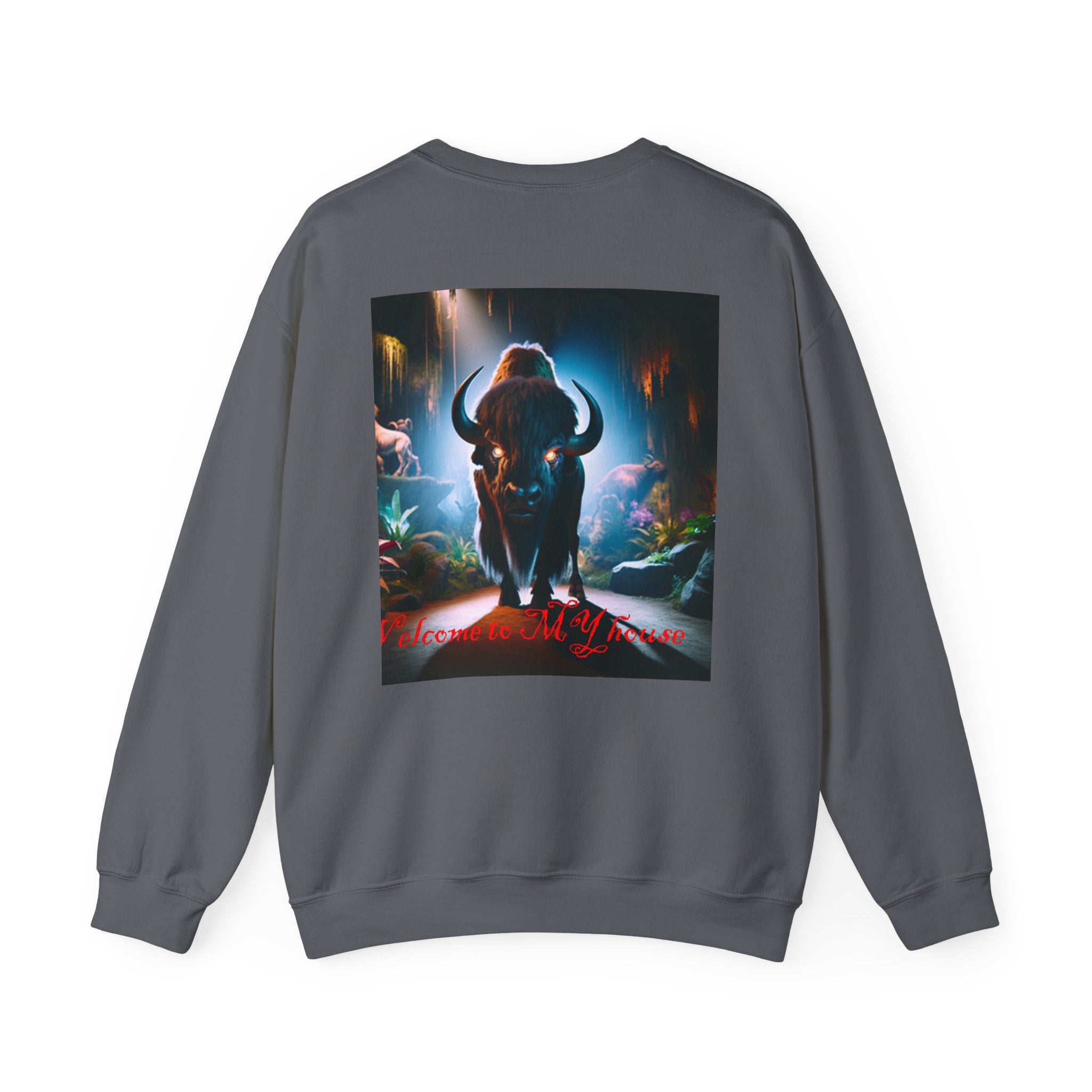 American Patriot Crewneck Sweatshirt - Unisex Heavy Blend™ - My House
