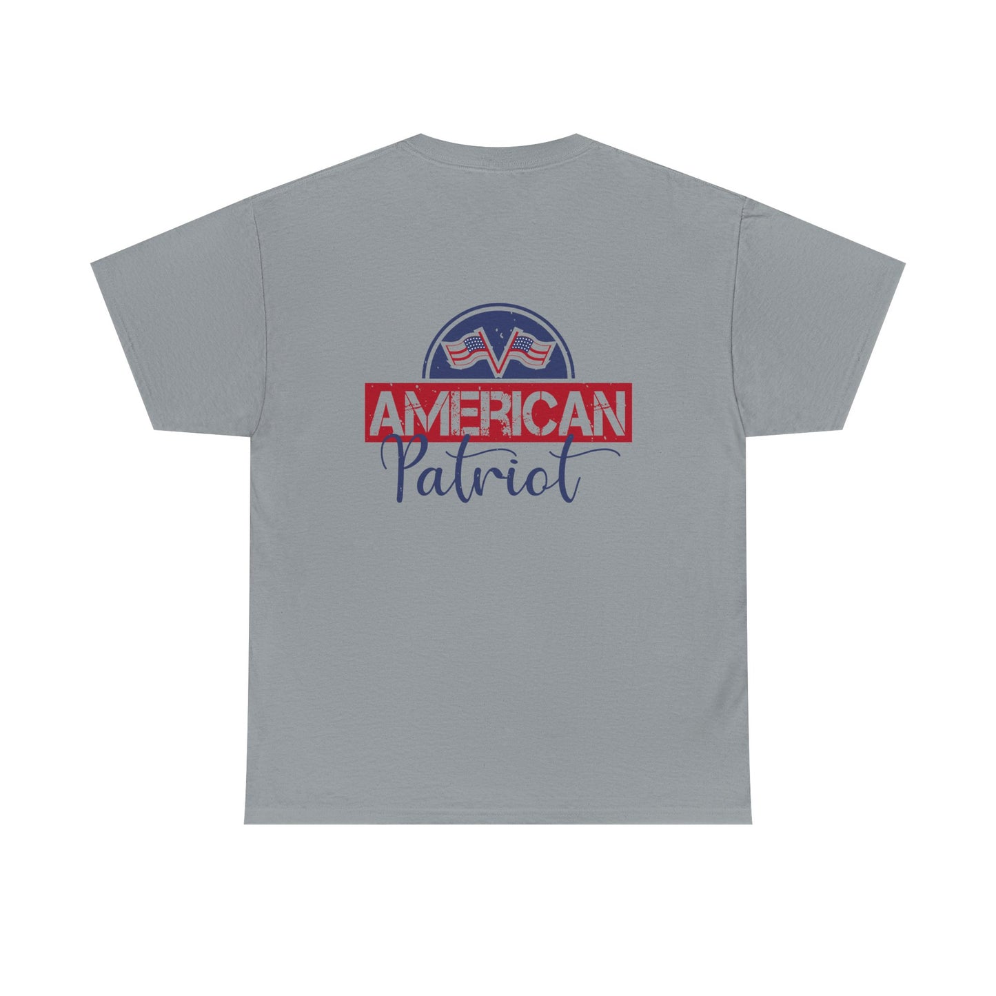 Unisex Heavy Cotton Tee - American Patriot Donald Trump Graphic T-Shirt