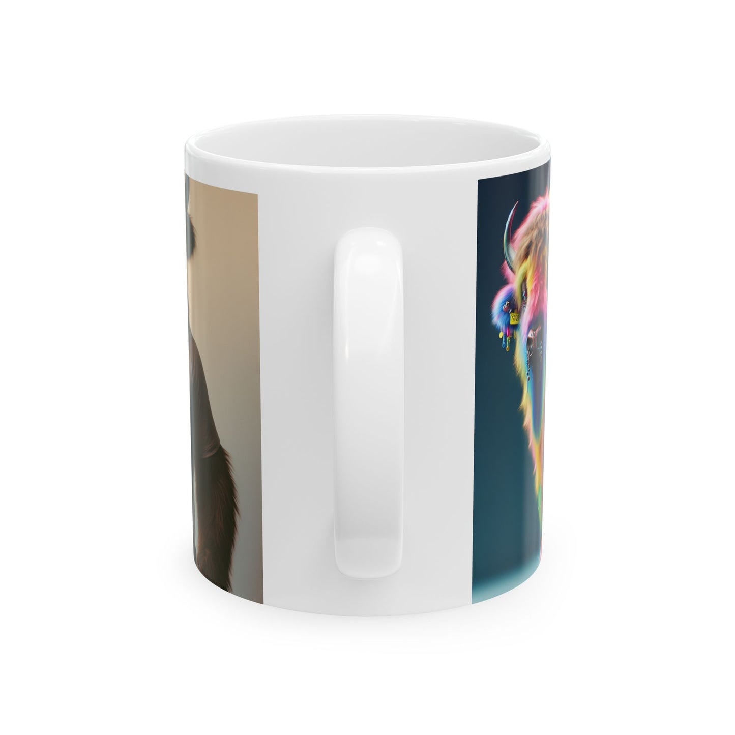 Ceramic Mug, (11oz, 15oz) - don't touch 3