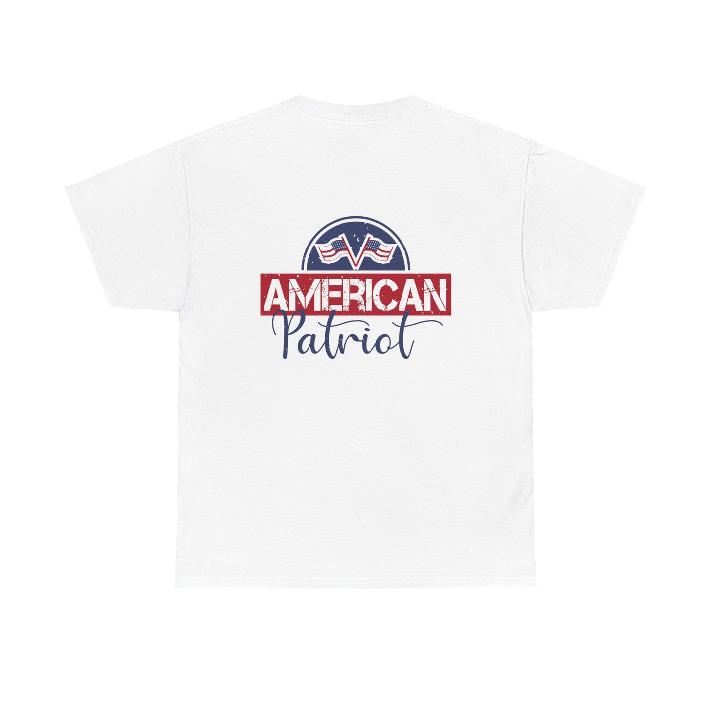 Unisex Heavy Cotton Tee - American Patriot Donald Trump Graphic T-Shirt