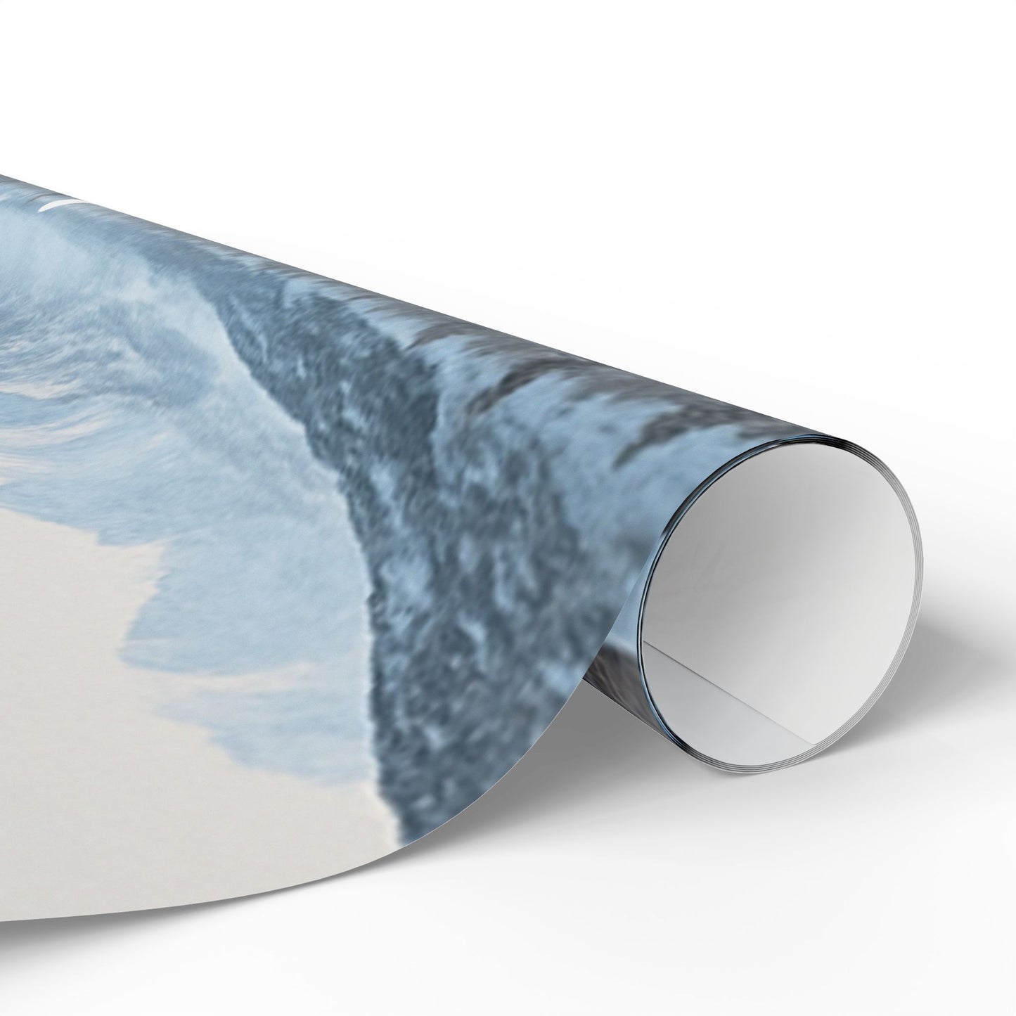 Missing Home Wrapping Paper Roll — From home Scenic Snowy Mountain town Design