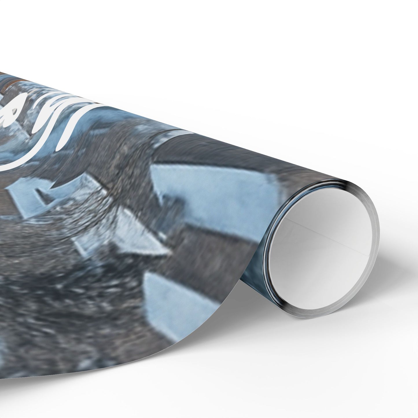 Missing Home Wrapping Paper Roll — From home Scenic Snowy Mountain town Design