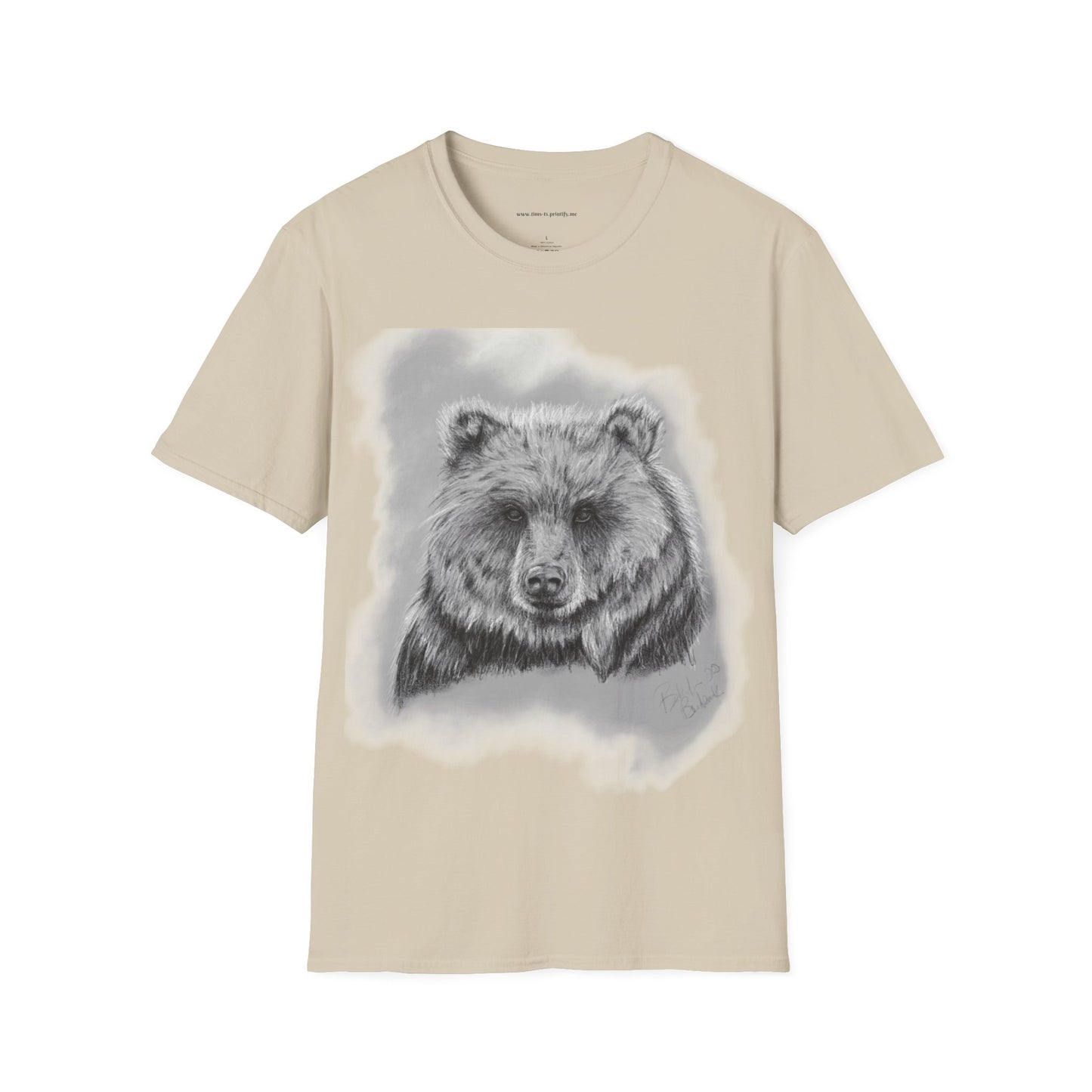 Unisex Softstyle T-Shirt - Becha Bear