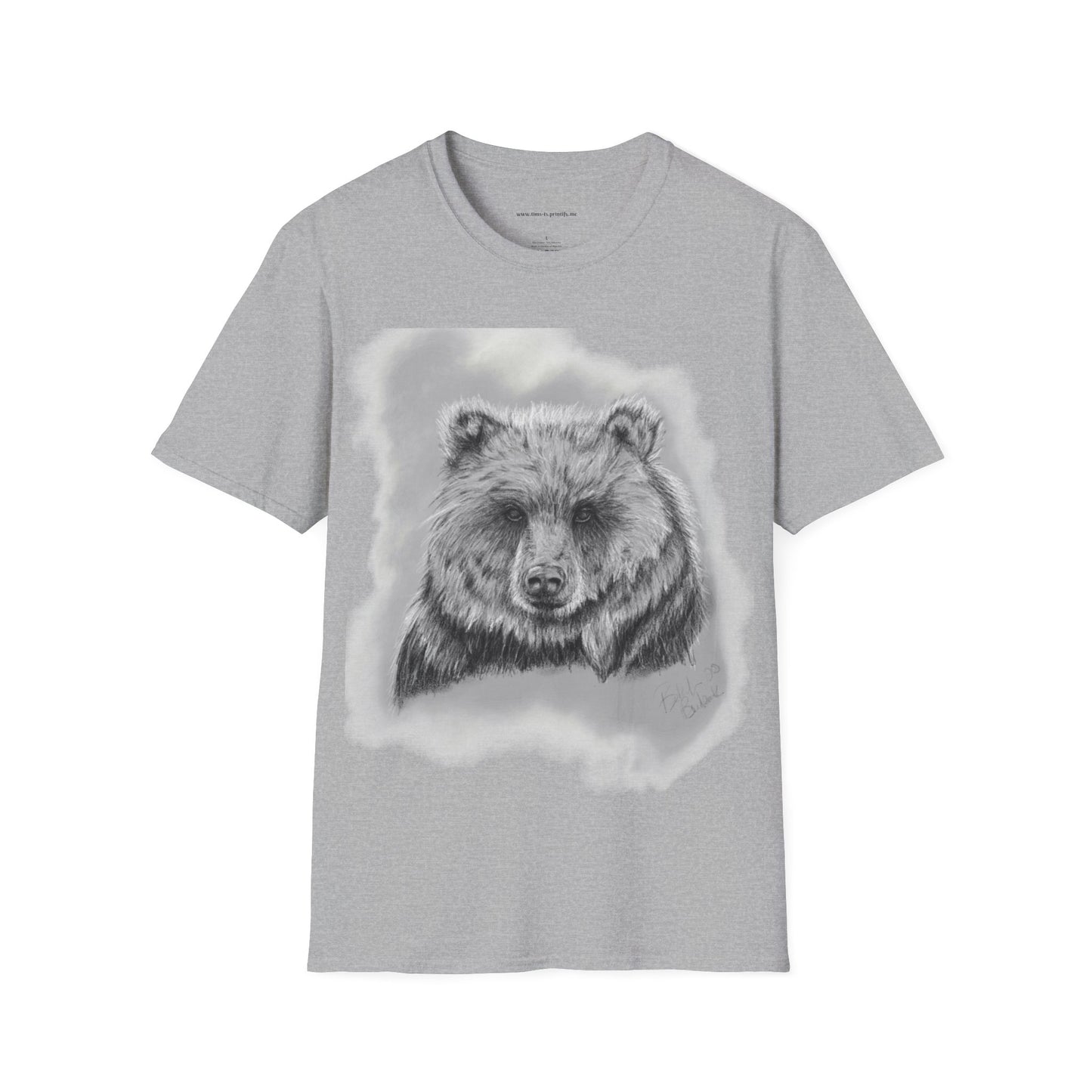 Unisex Softstyle T-Shirt - Becha Bear