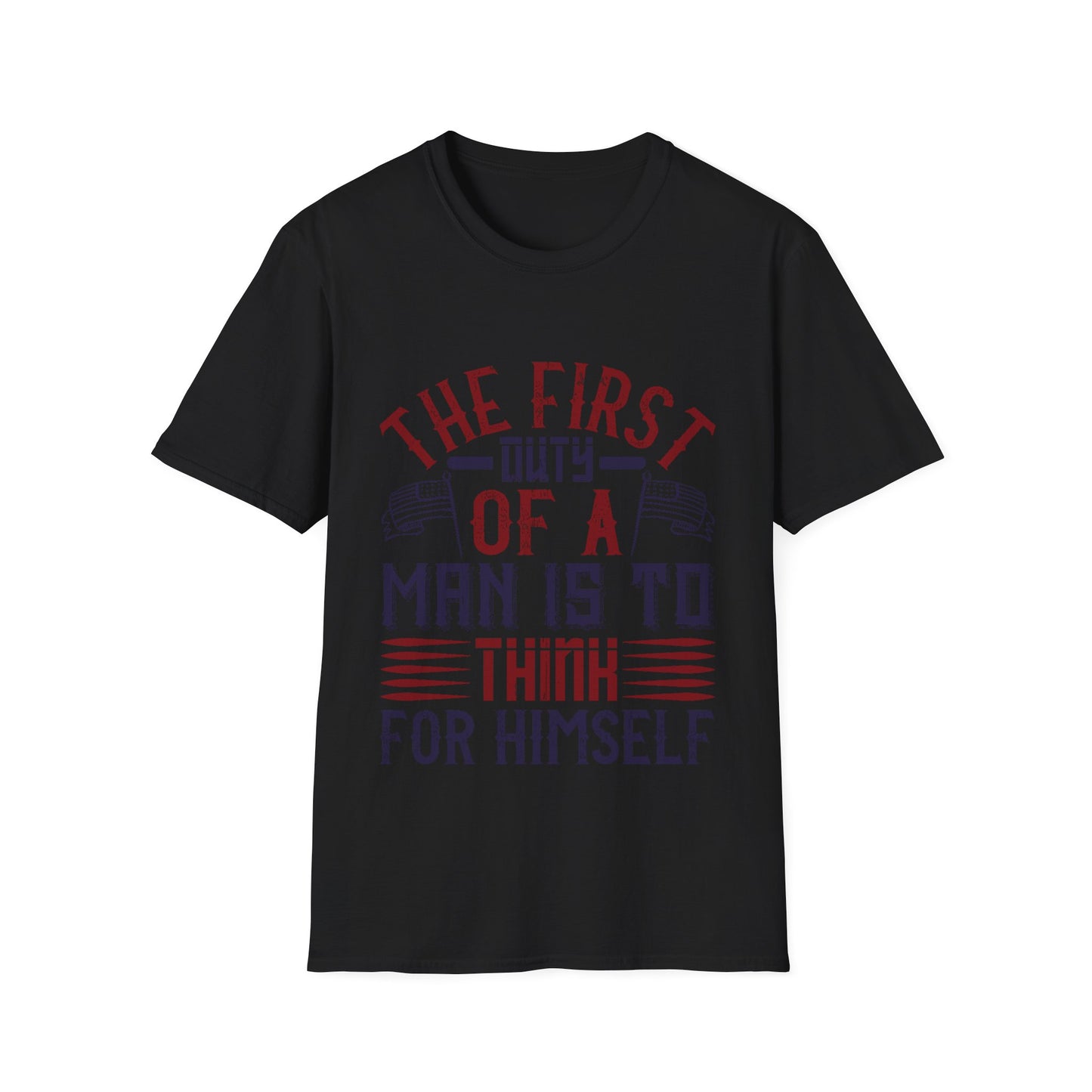 Unisex Softstyle T-Shirt - Think