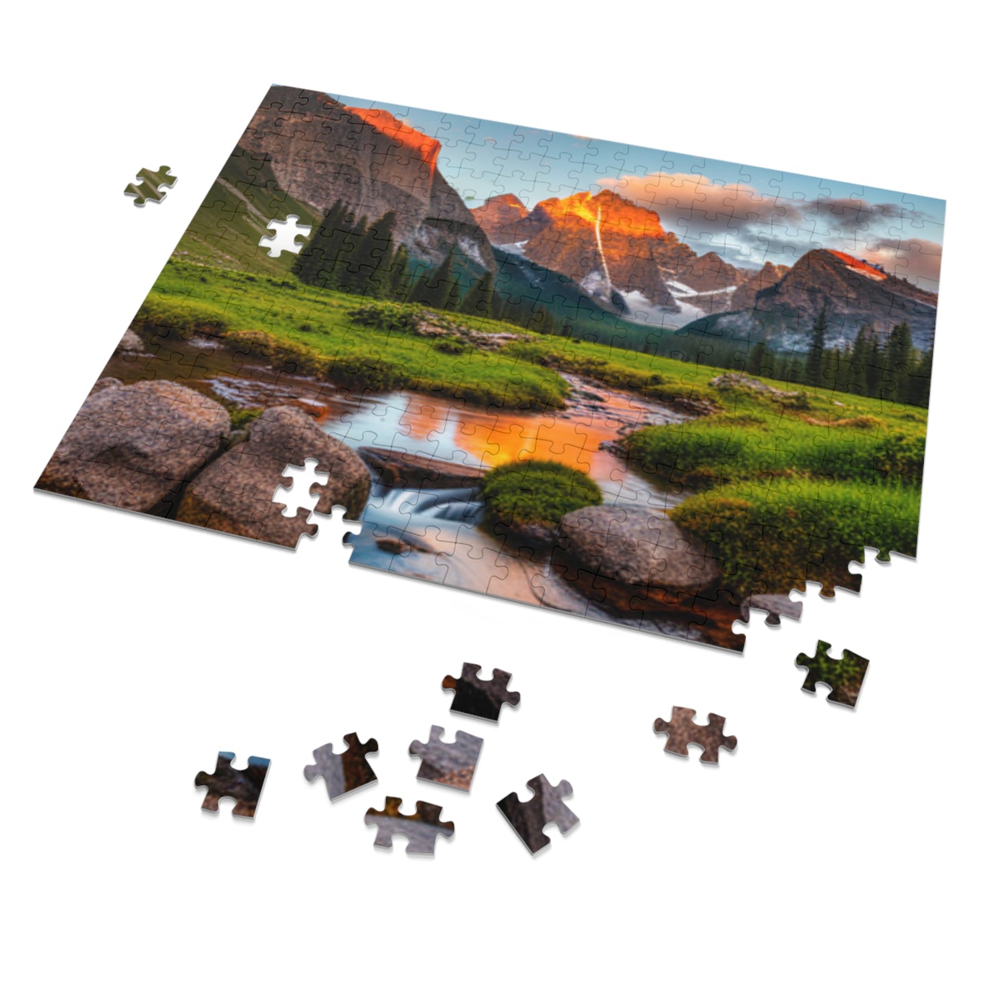 Jigsaw Puzzle (30, 110, 252, 500,1000-Piece) - Mountain Peace