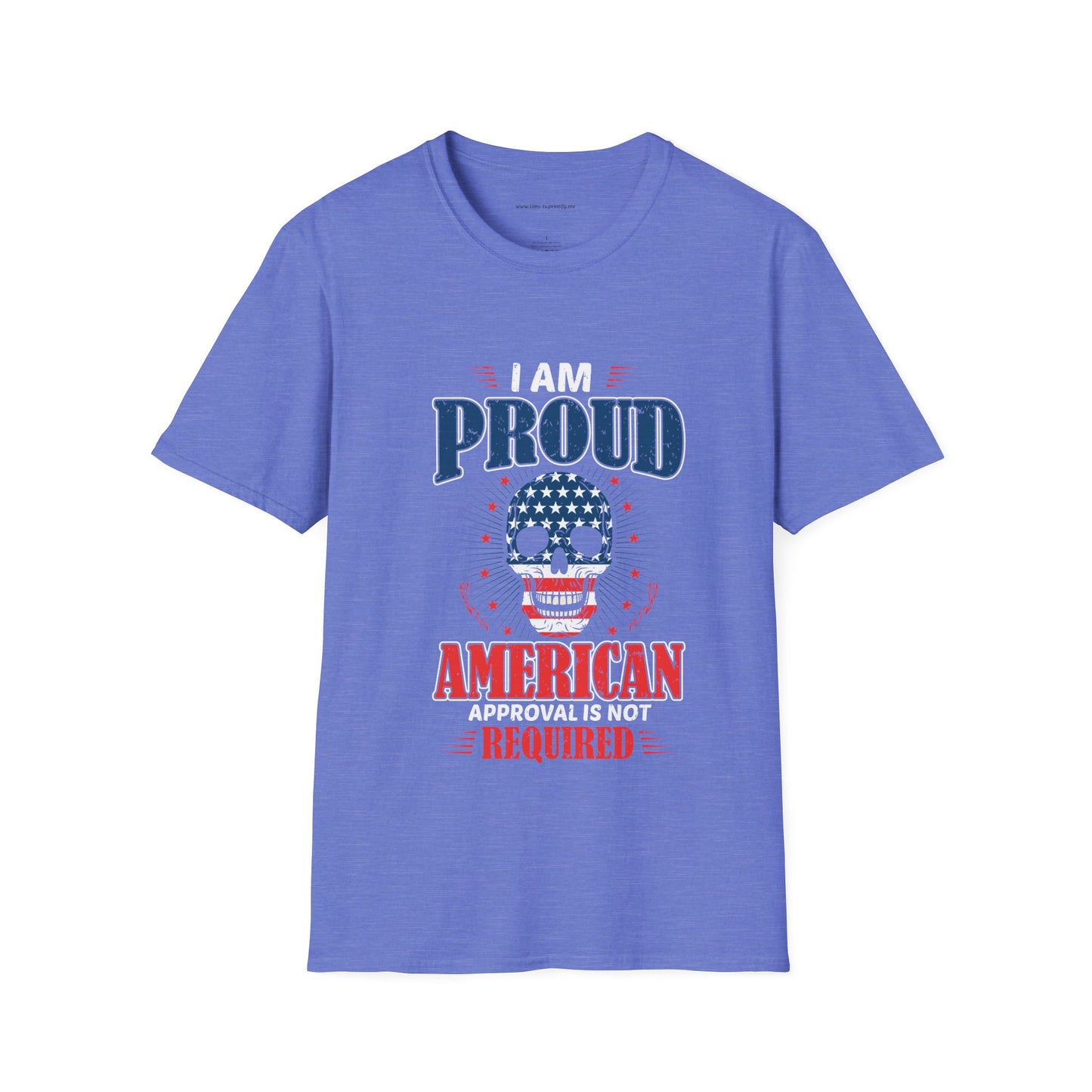 Unisex Softstyle T-Shirt - Proud American