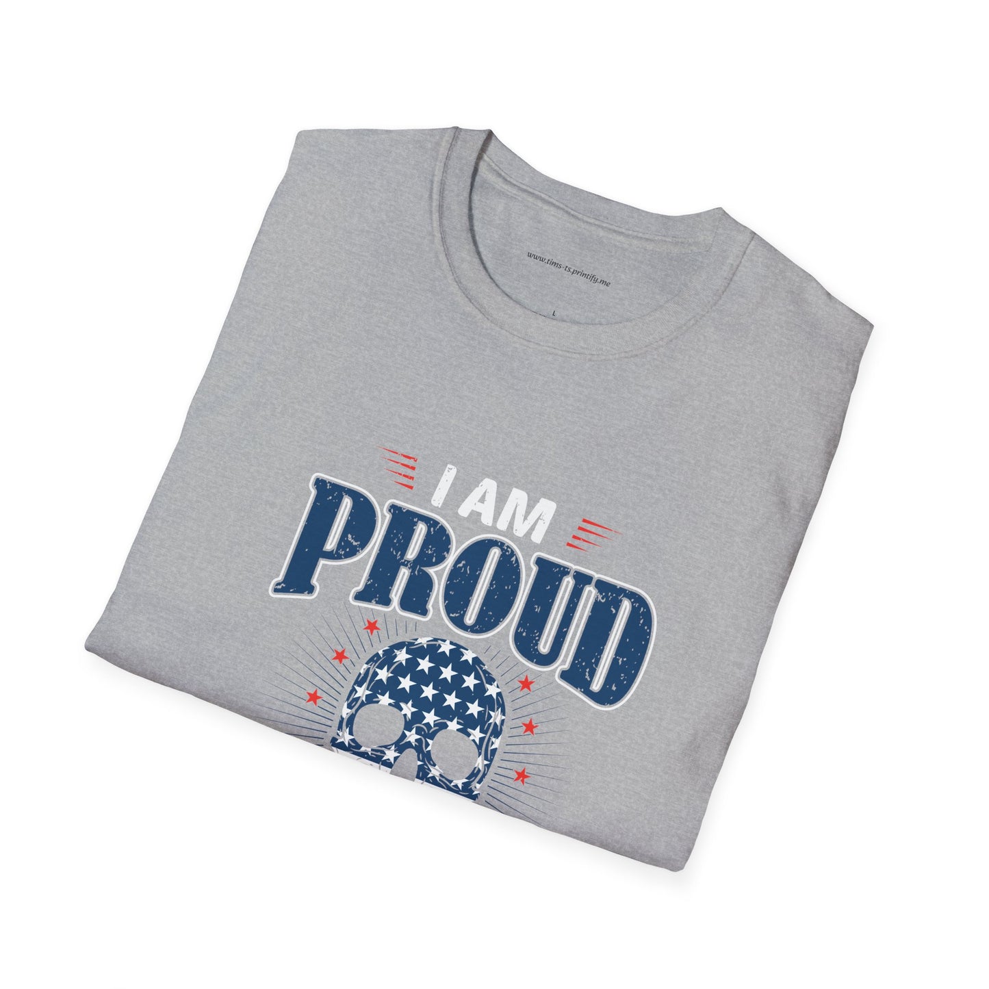 Unisex Softstyle T-Shirt - Proud American