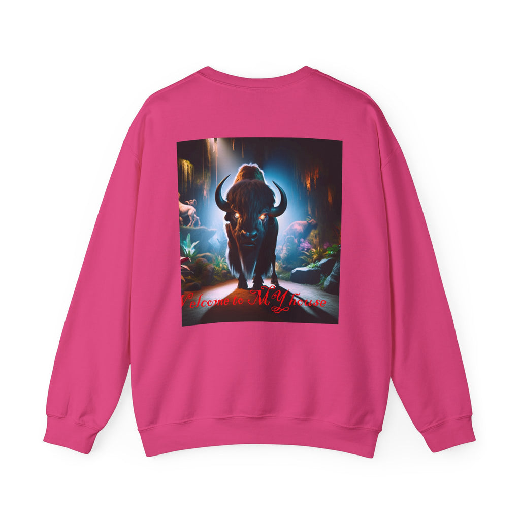 American Patriot Crewneck Sweatshirt - Unisex Heavy Blend™ - My House
