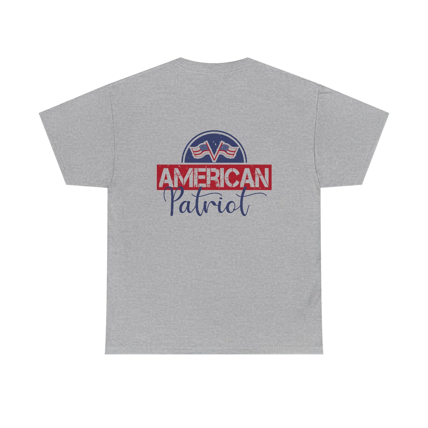 Unisex Heavy Cotton Tee - American Patriot Donald Trump Graphic T-Shirt