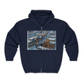 Zip Hoodie — 'Pure Peace' Graphic Full-Zip Hoodie