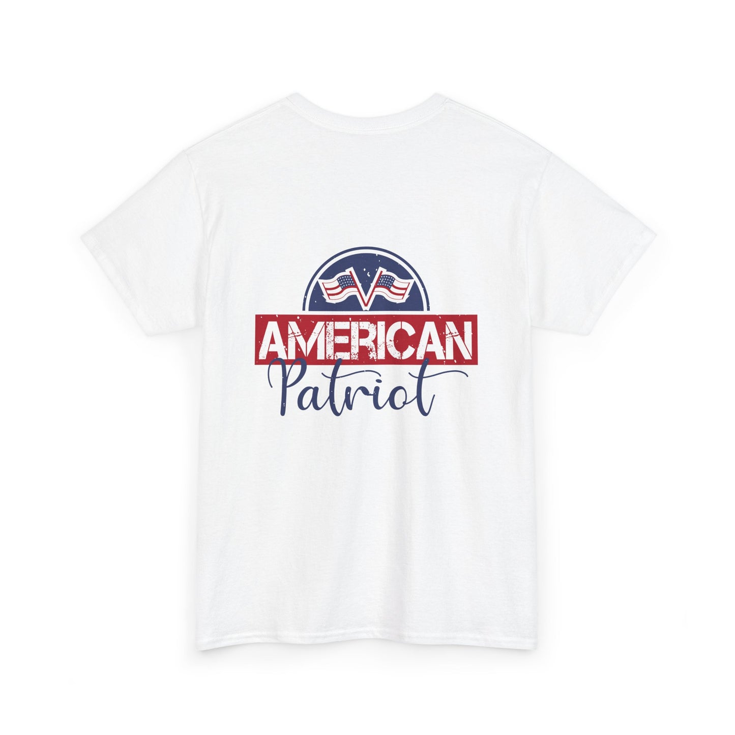 Unisex Heavy Cotton Tee - American Patriot Donald Trump Graphic T-Shirt