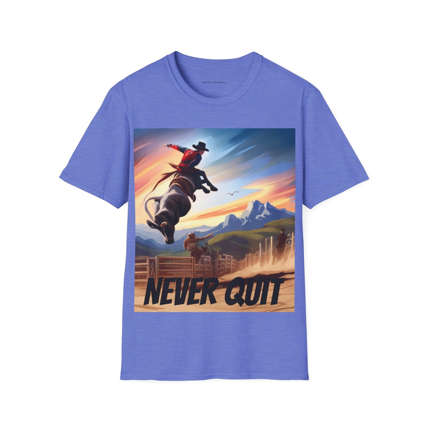 Unisex Softstyle T-Shirt - Never Quit