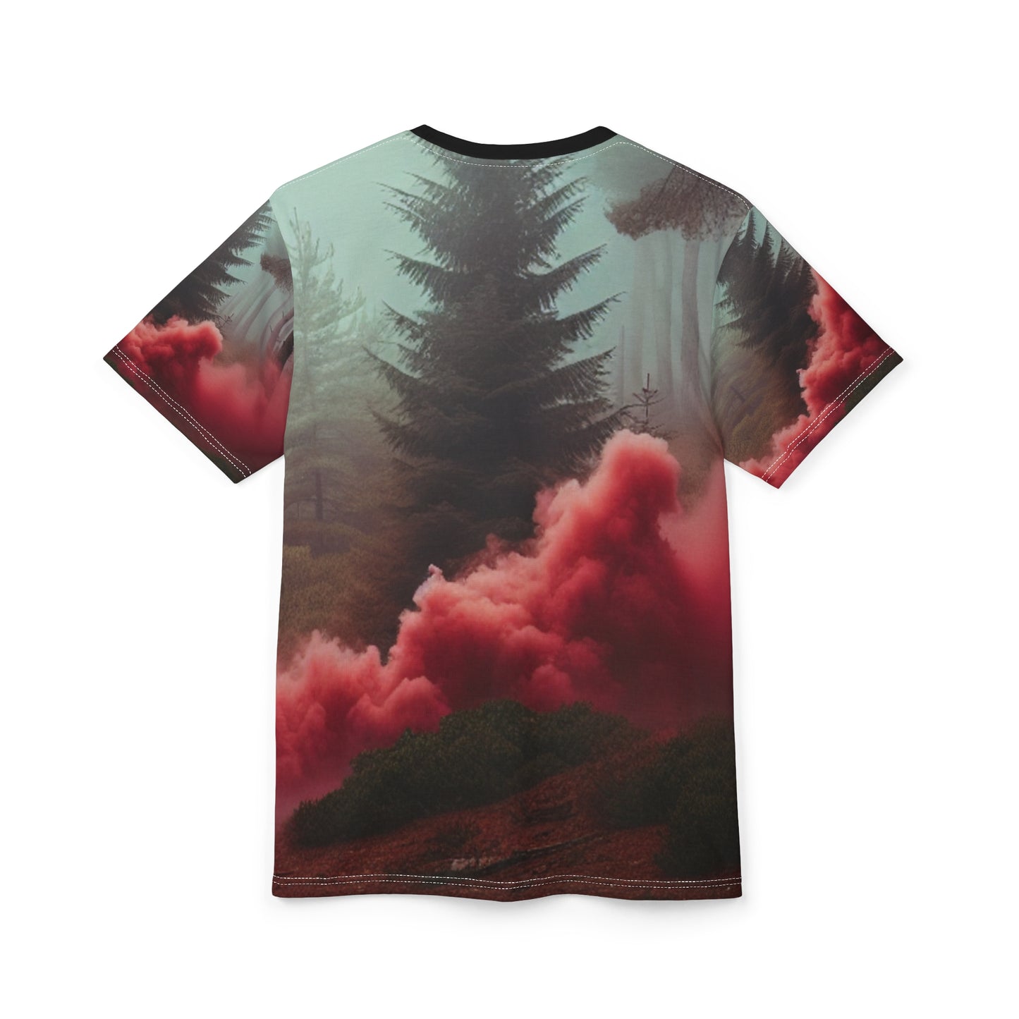 Unisex Cut & Sew Tee (AOP)- Hell Bison 1