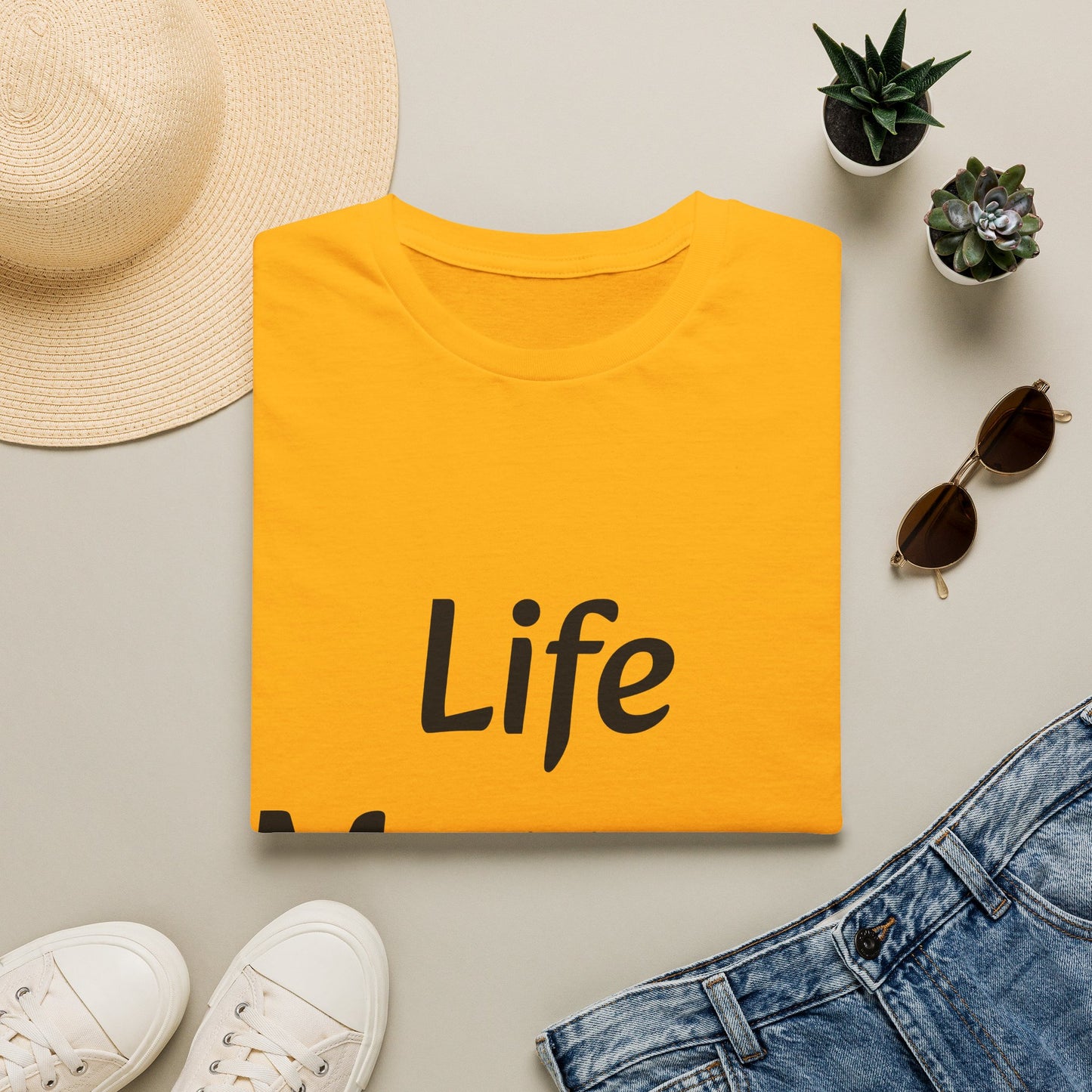 Life Matters T‑Shirt — Bold Positive Message Tee