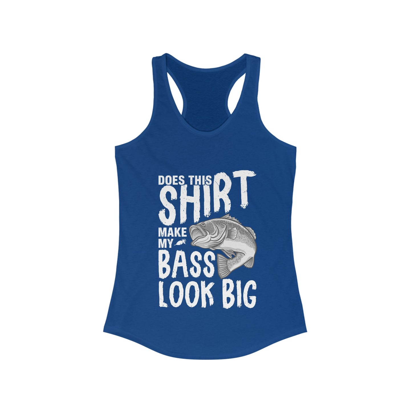 Women's Ideal Racerback Tank - Big Bass