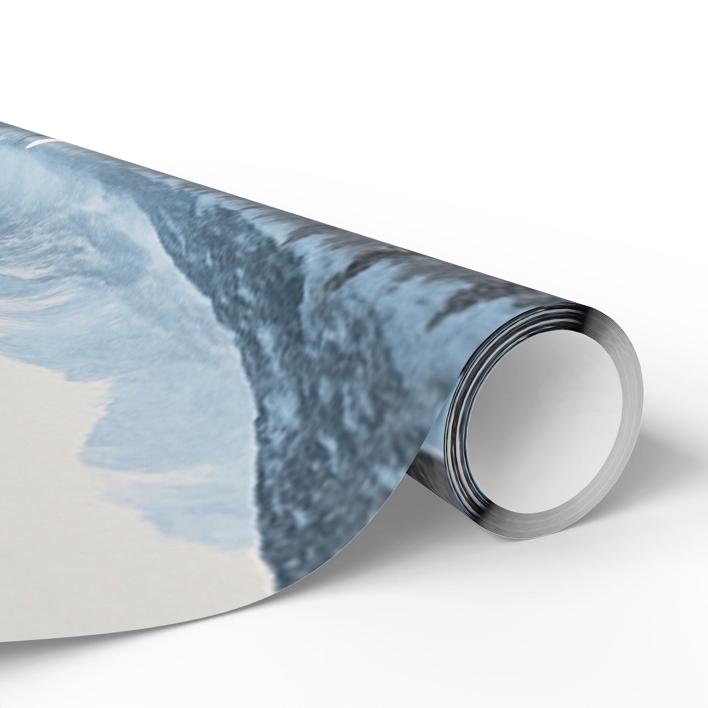 Missing Home Wrapping Paper Roll — From home Scenic Snowy Mountain town Design