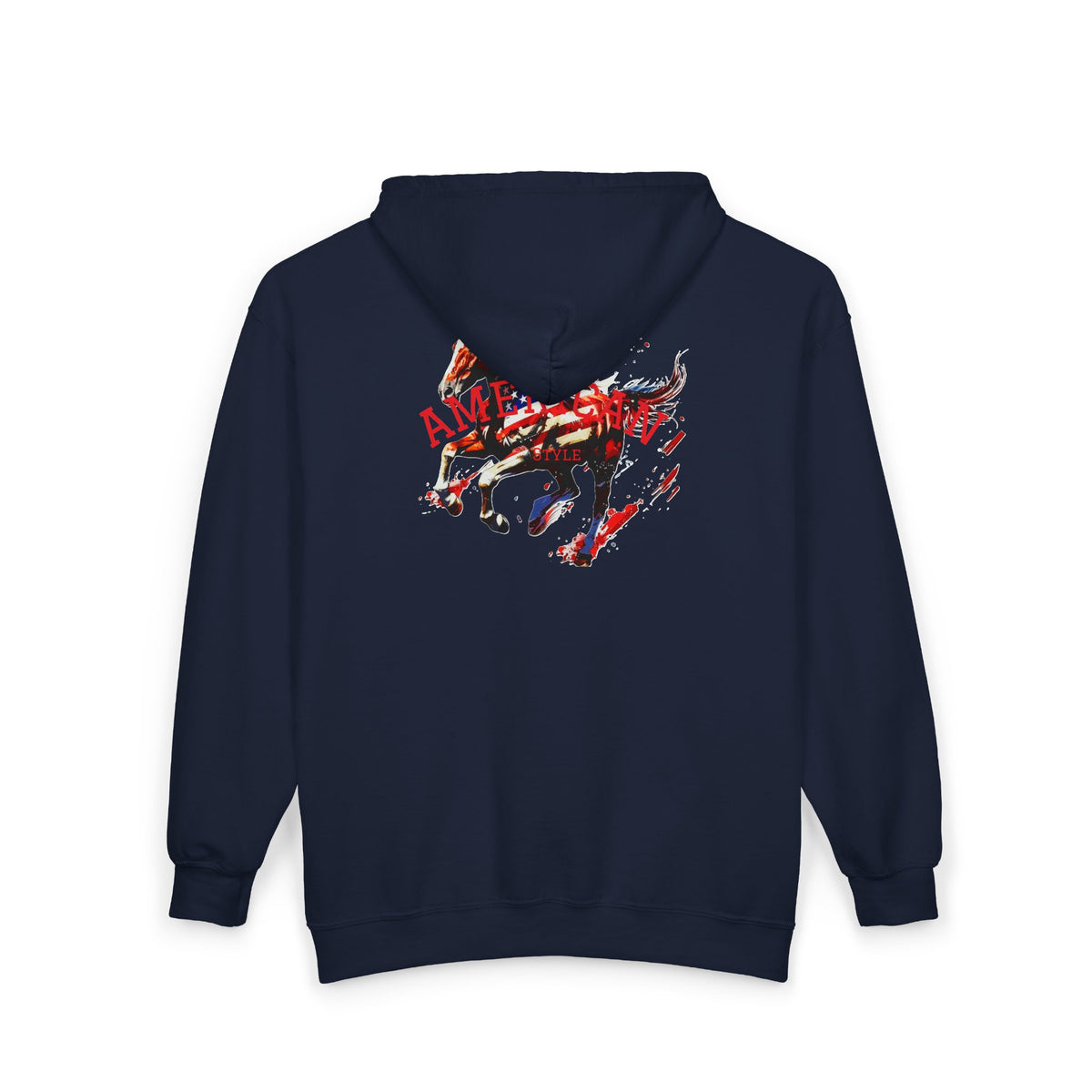 Zip Hoodie — 'Pure Peace' Graphic Full-Zip Hoodie